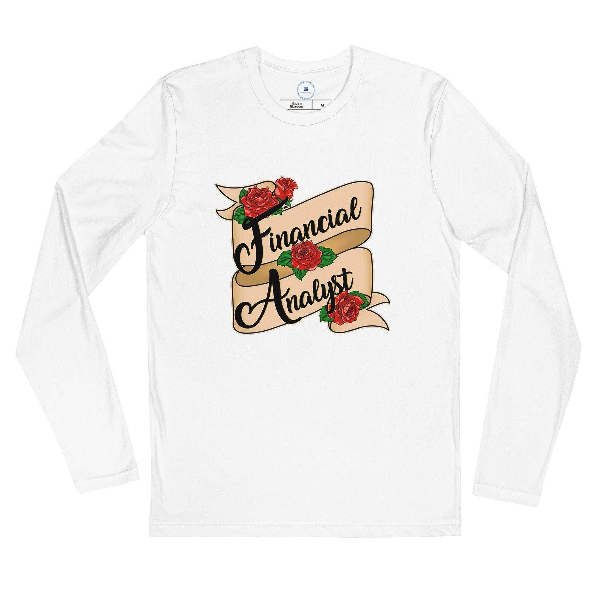 Financial Analyst Long Sleeve T-Shirt - InvestmenTees