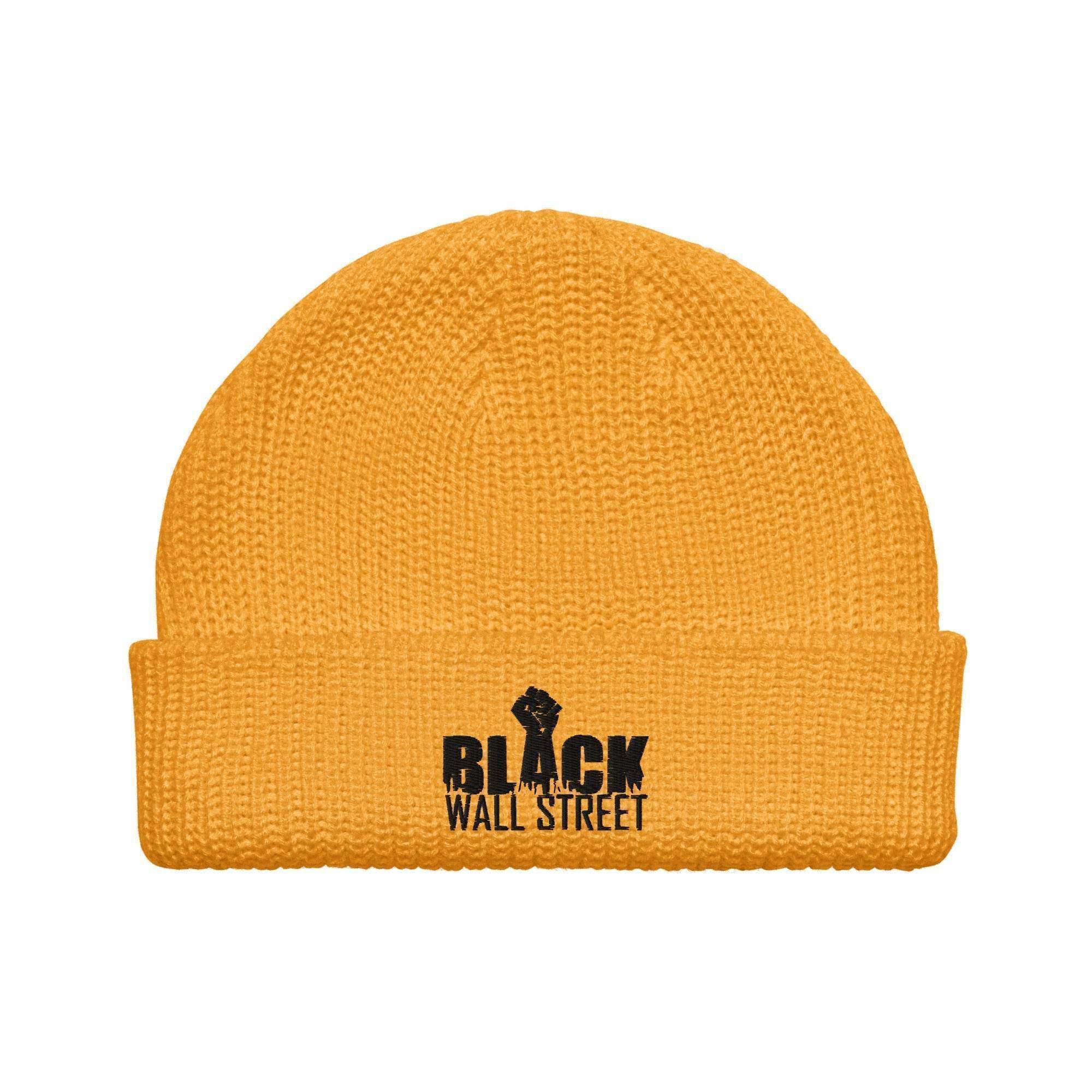 Black Wall Street Beanie - InvestmenTees