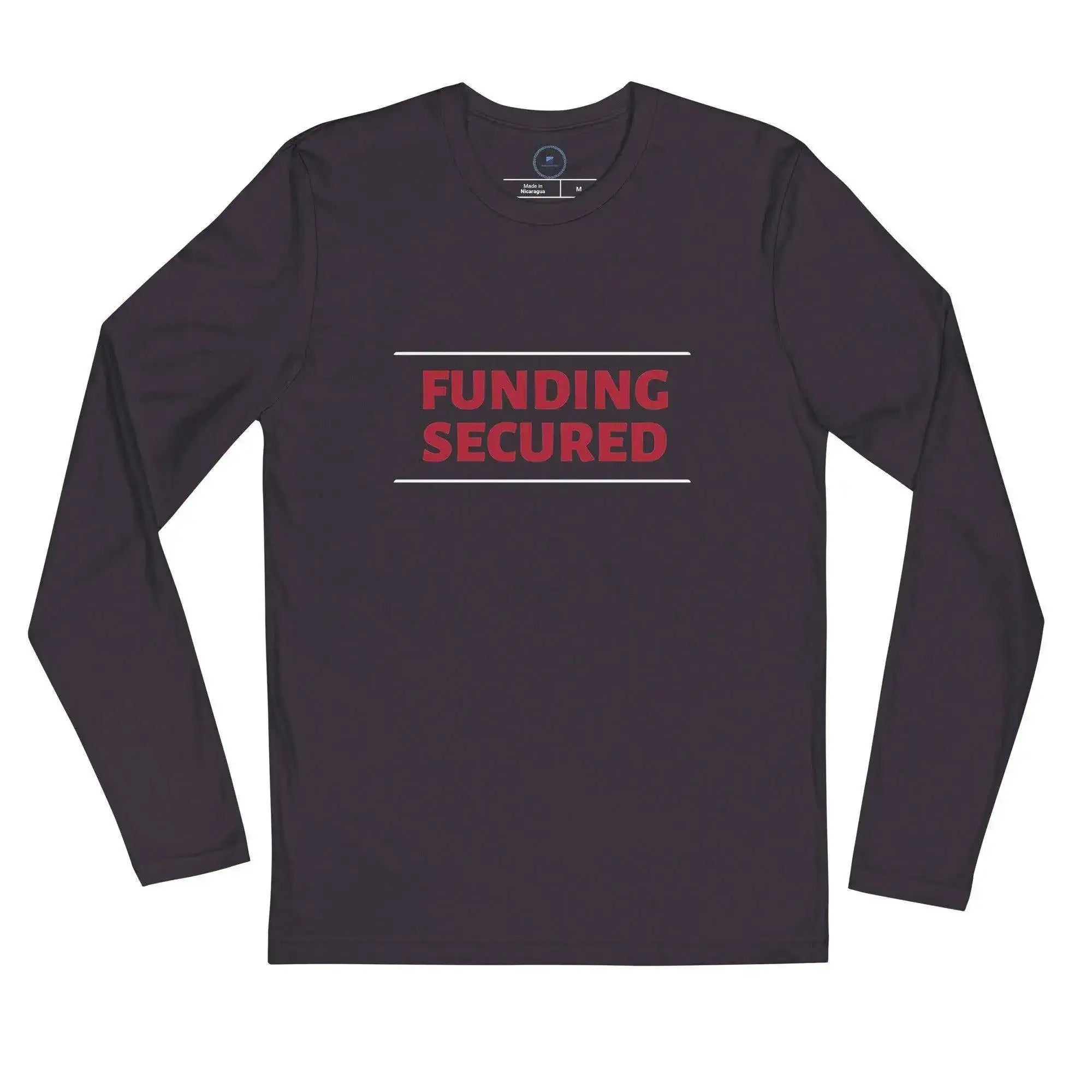 Funding Secured Long Sleeve T-Shirt - InvestmenTees