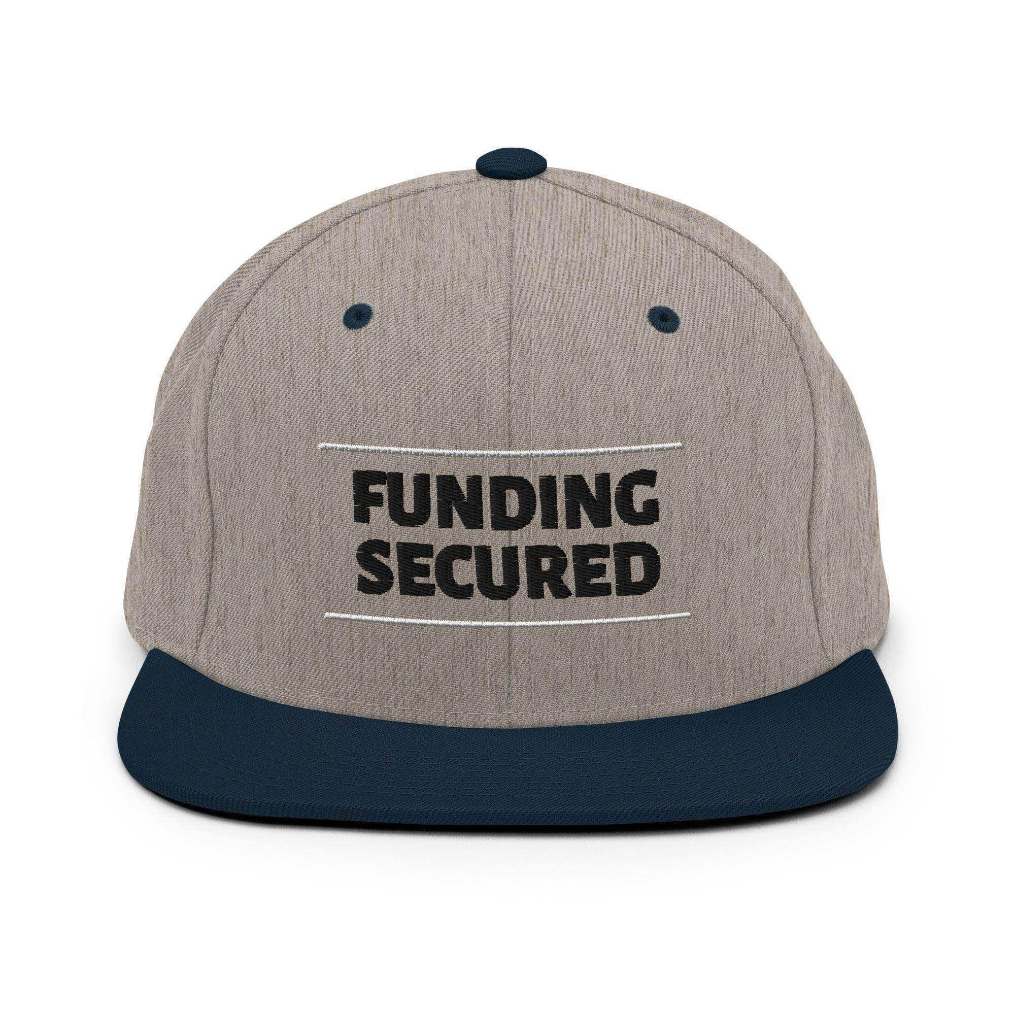 Funding Secured Snapback Hat - InvestmenTees