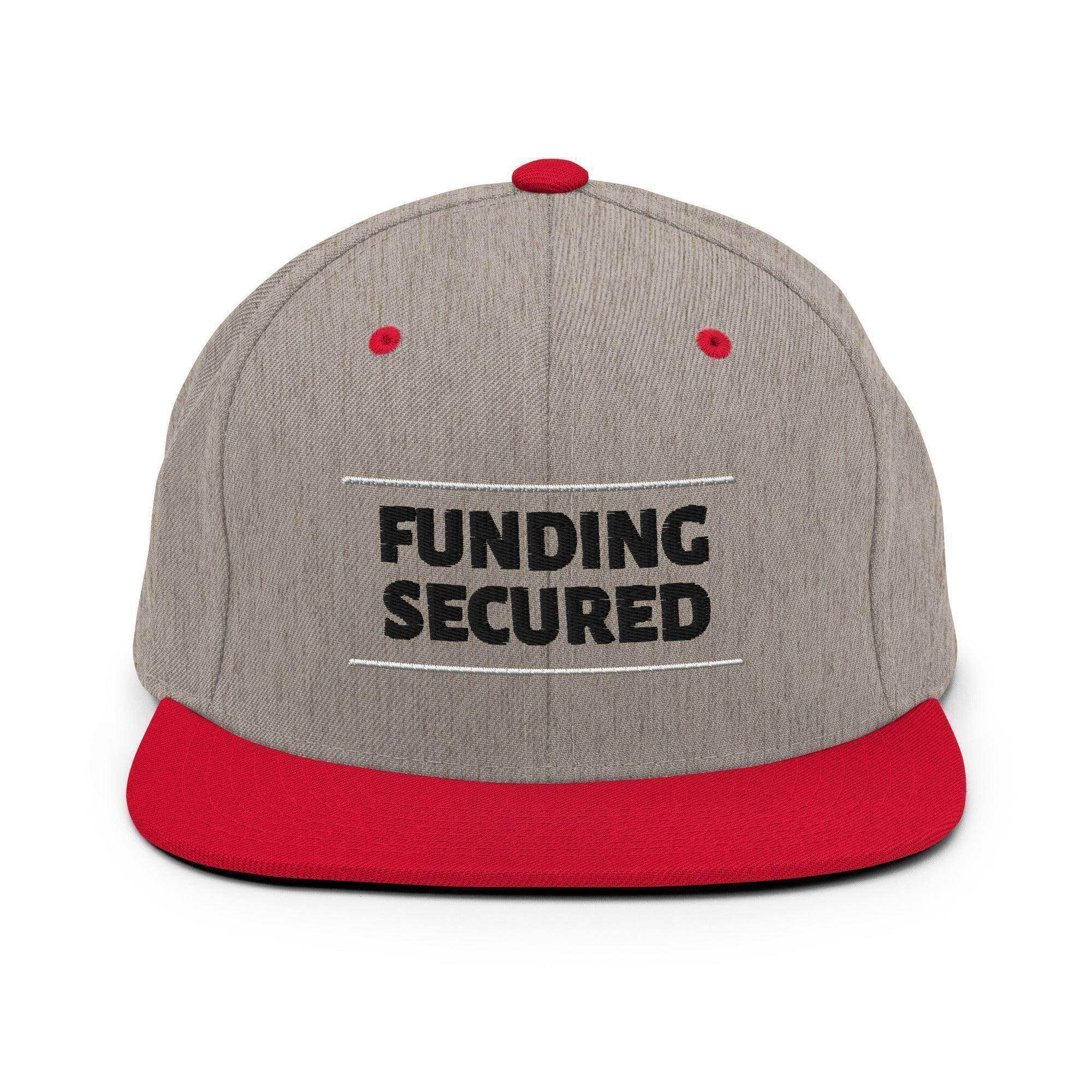 Funding Secured Snapback Hat - InvestmenTees