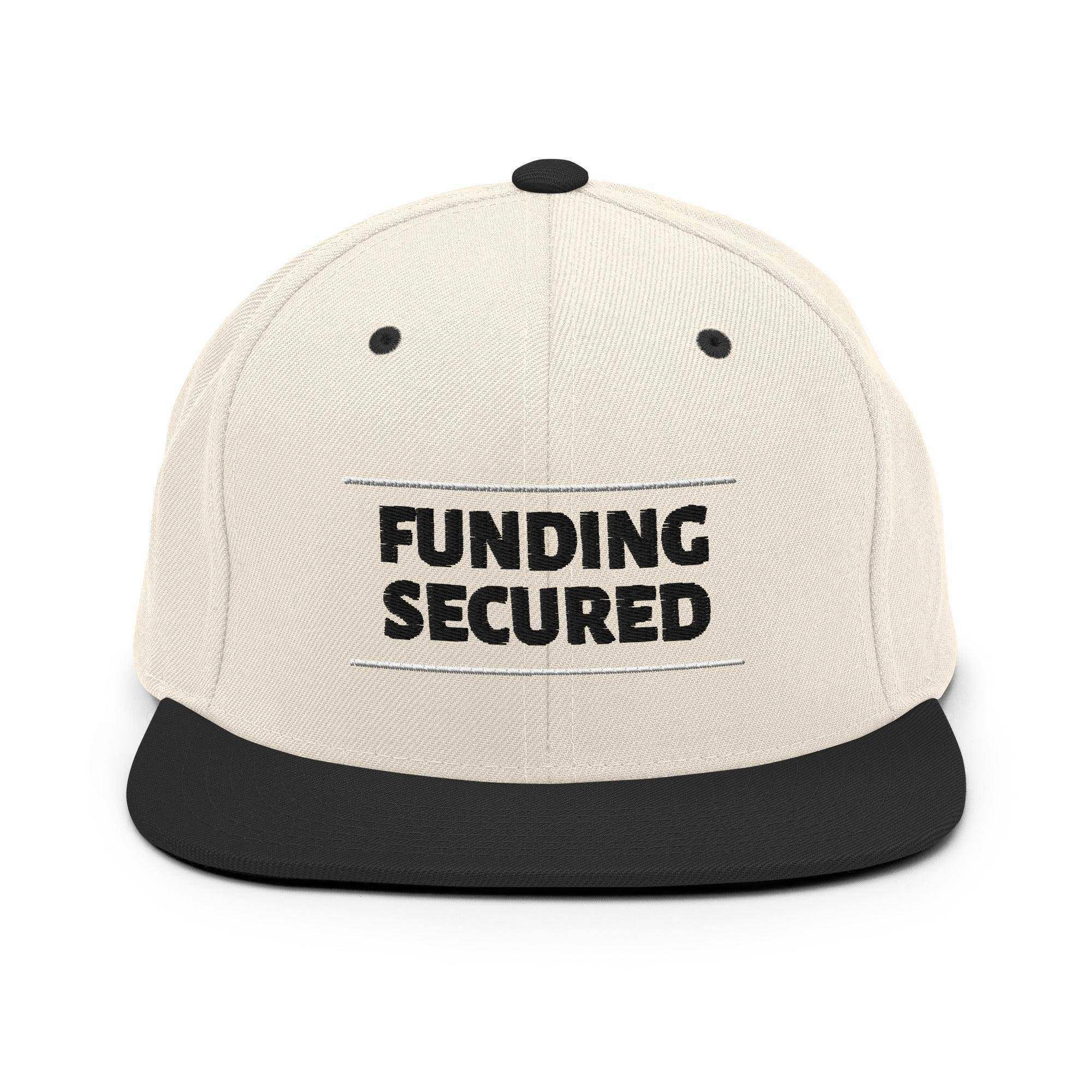 Funding Secured Snapback Hat - InvestmenTees