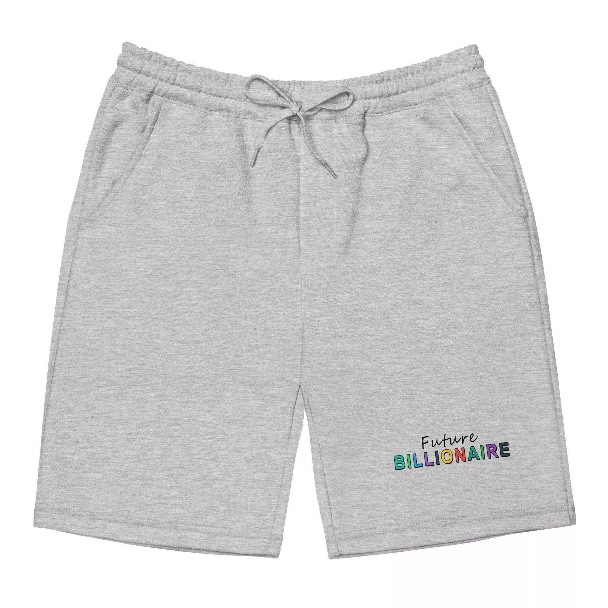 Future Billionaire Fleece Shorts - InvestmenTees
