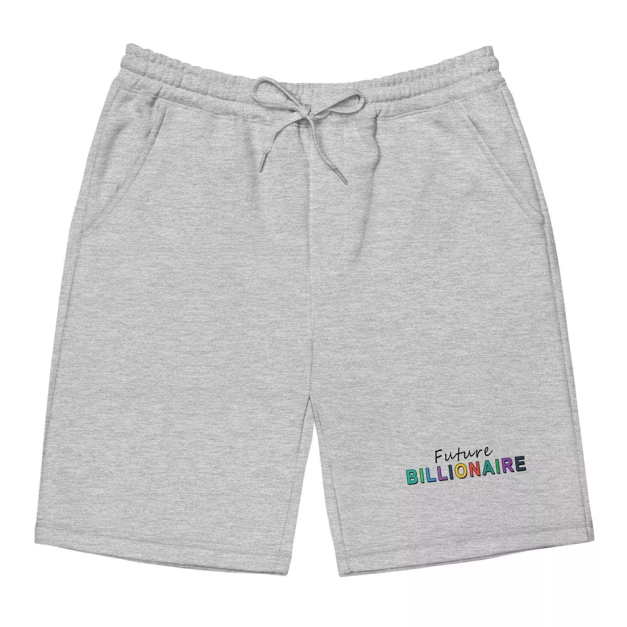 Future Billionaire Fleece Shorts - InvestmenTees