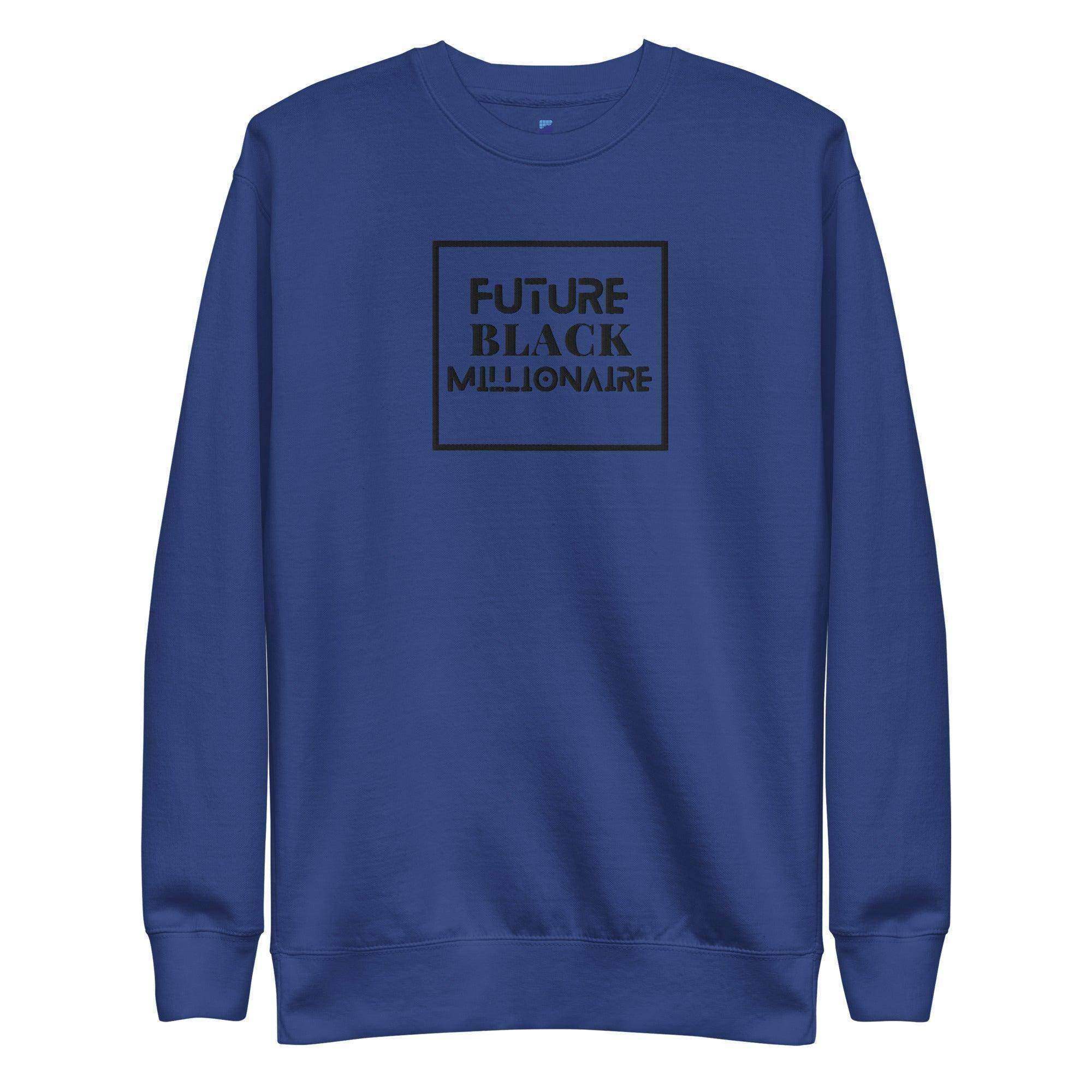 Future Black Millionaire Sweatshirt - InvestmenTees