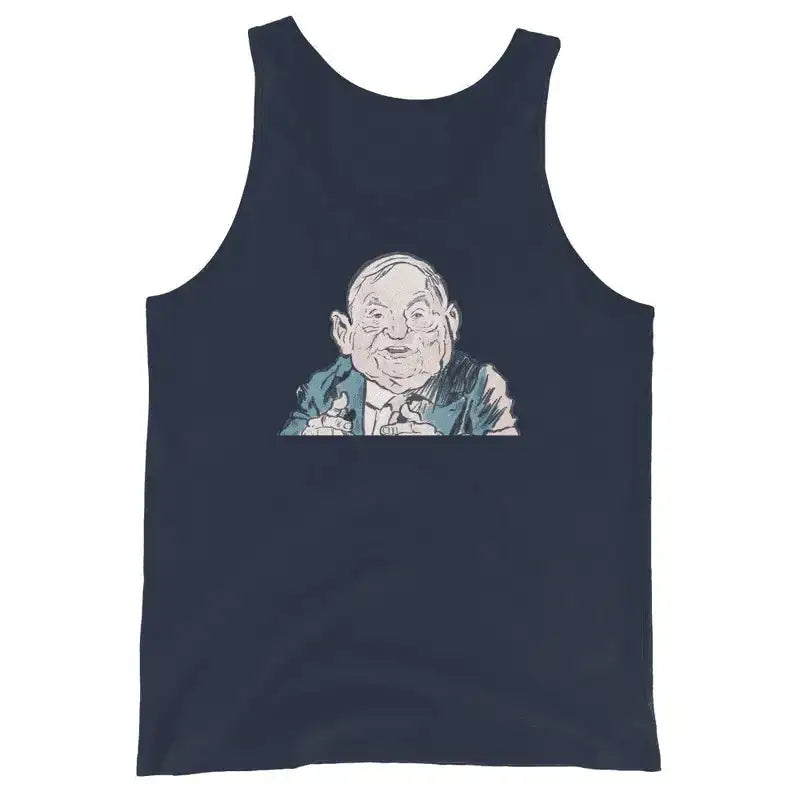 George Soros Tank Top - InvestmenTees