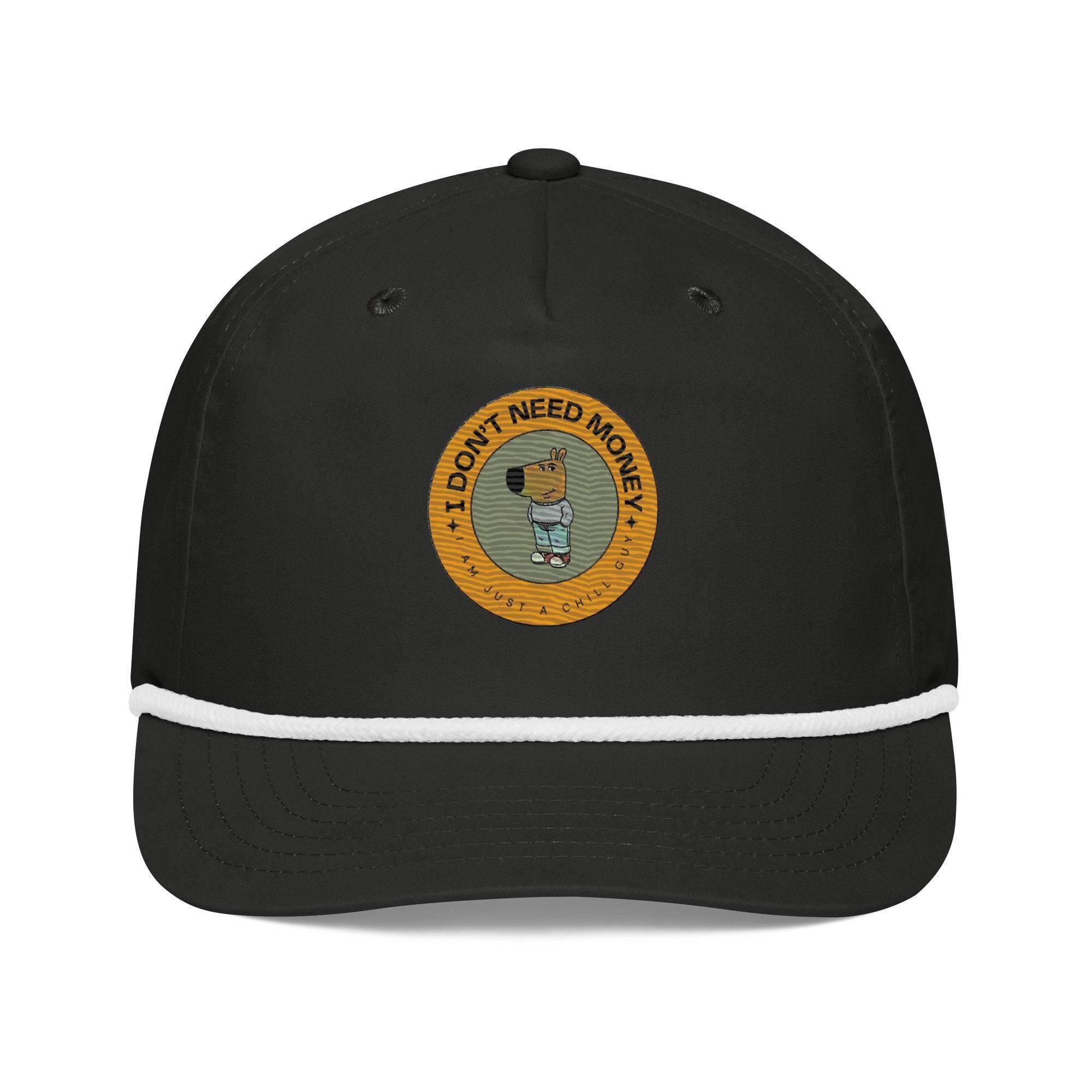 I Don't Need Money Golf Rope Cap - InvestmenTees