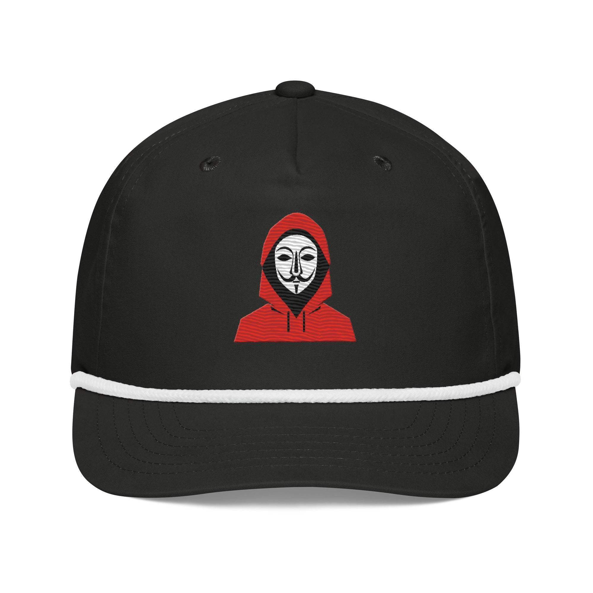 Crypto Hacker Golf Rope Cap - InvestmenTees