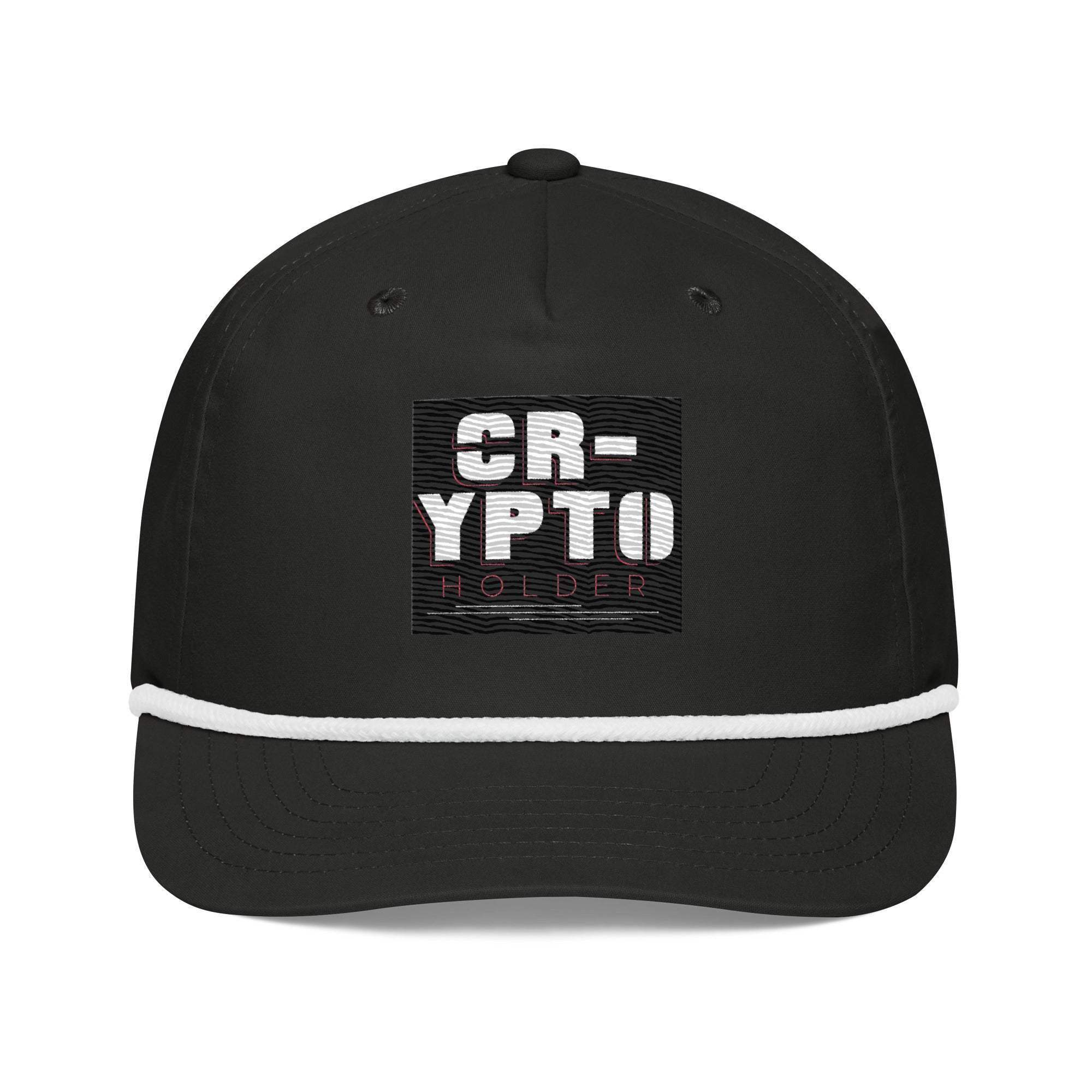 Crypto Holder Golf Rope Cap - InvestmenTees