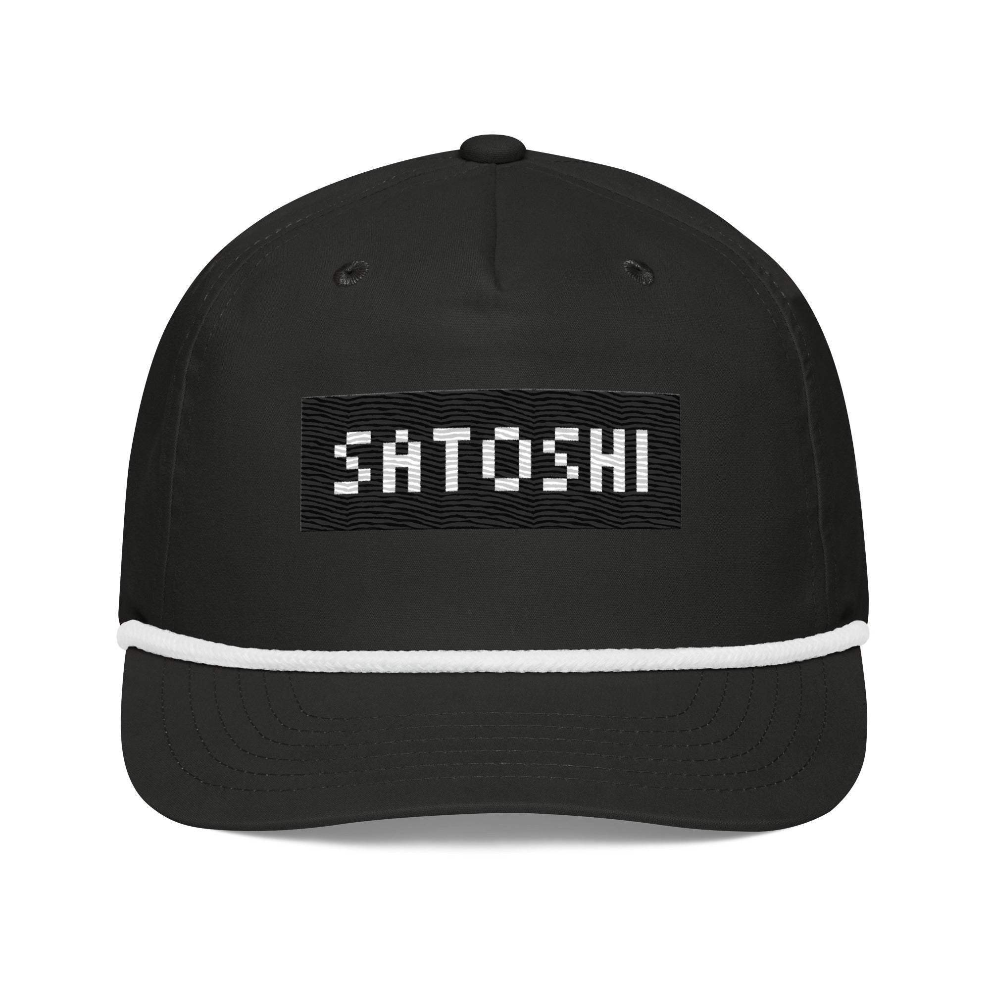 Satoshi Golf Rope Cap - InvestmenTees