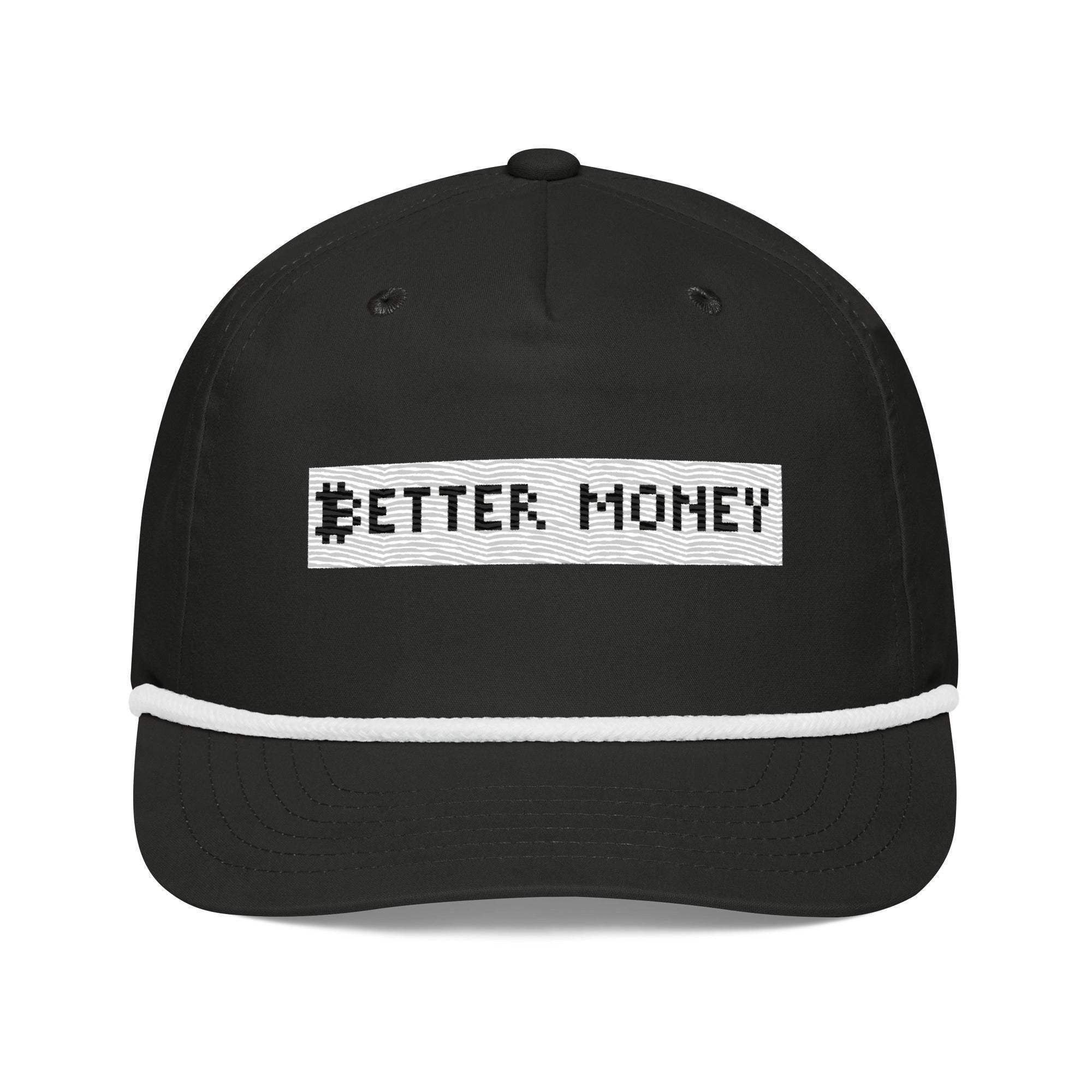Better Money Golf Rope Cap - InvestmenTees