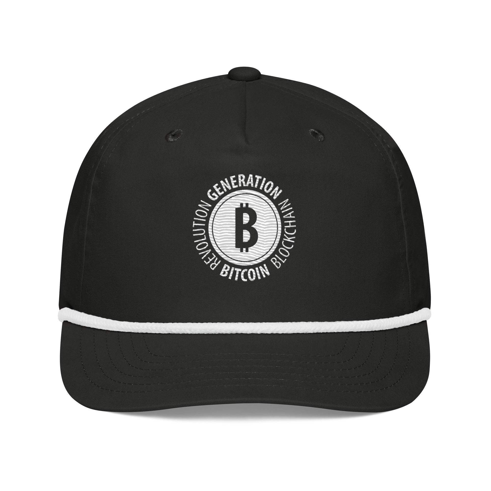 Bitcoin Revolution Golf Rope Cap - InvestmenTees