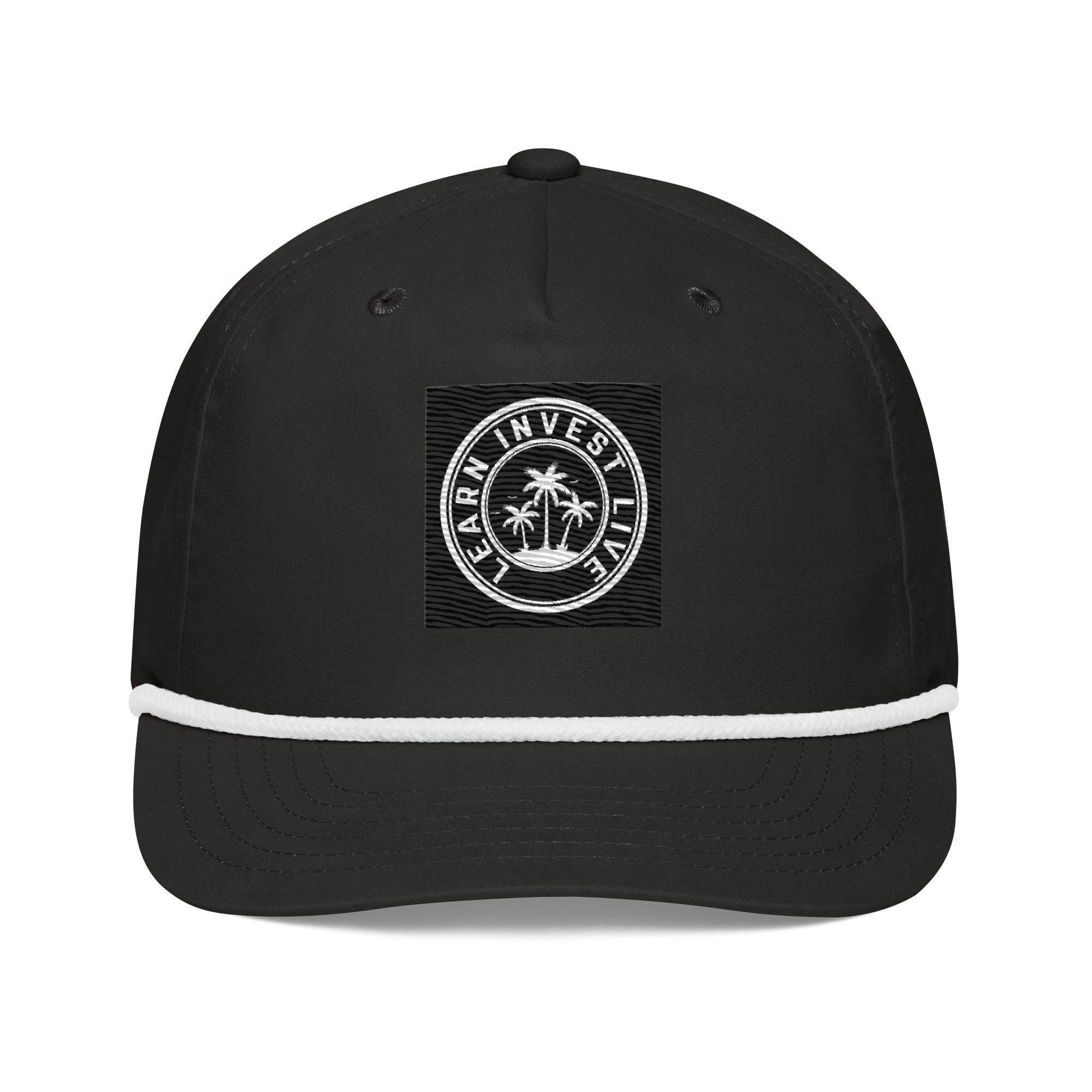 Learn | Invest | Live Golf Rope Cap - InvestmenTees