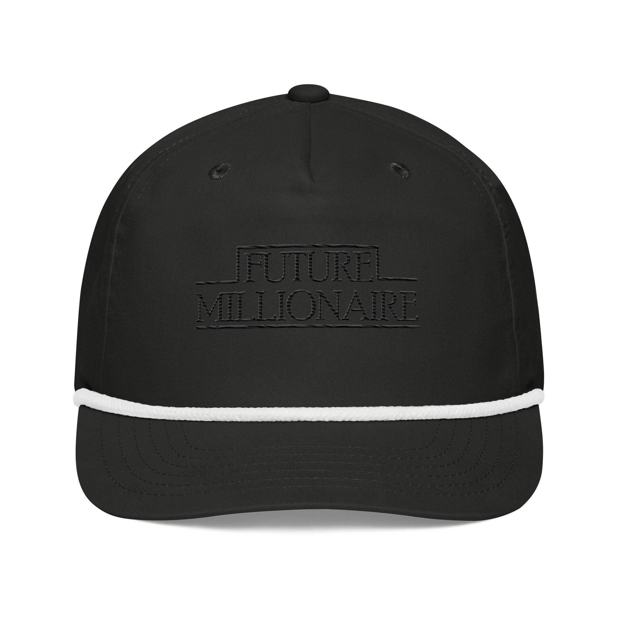 Future Millionaire Golf Rope Cap - InvestmenTees