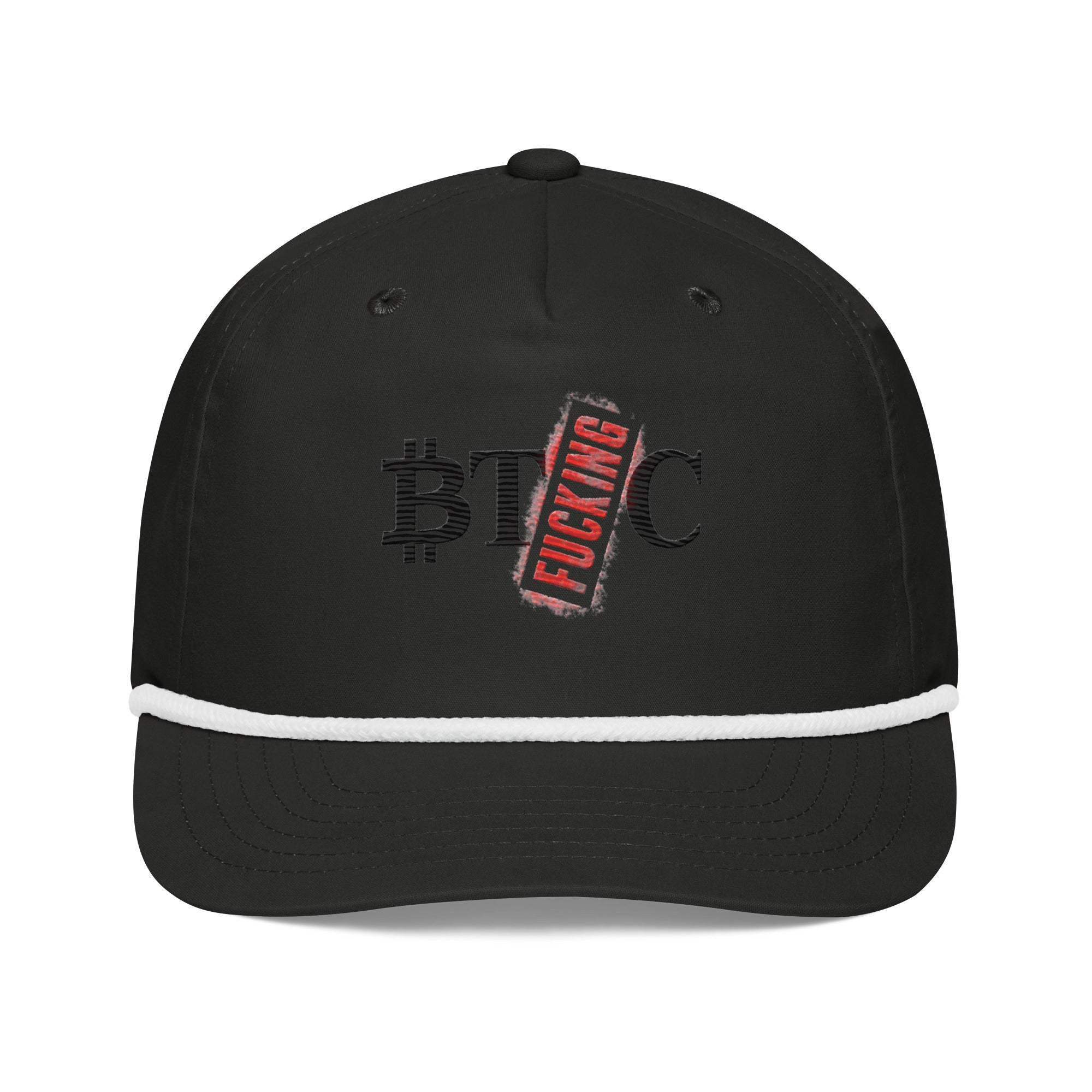 F_cking BTC Golf Rope Cap - InvestmenTees