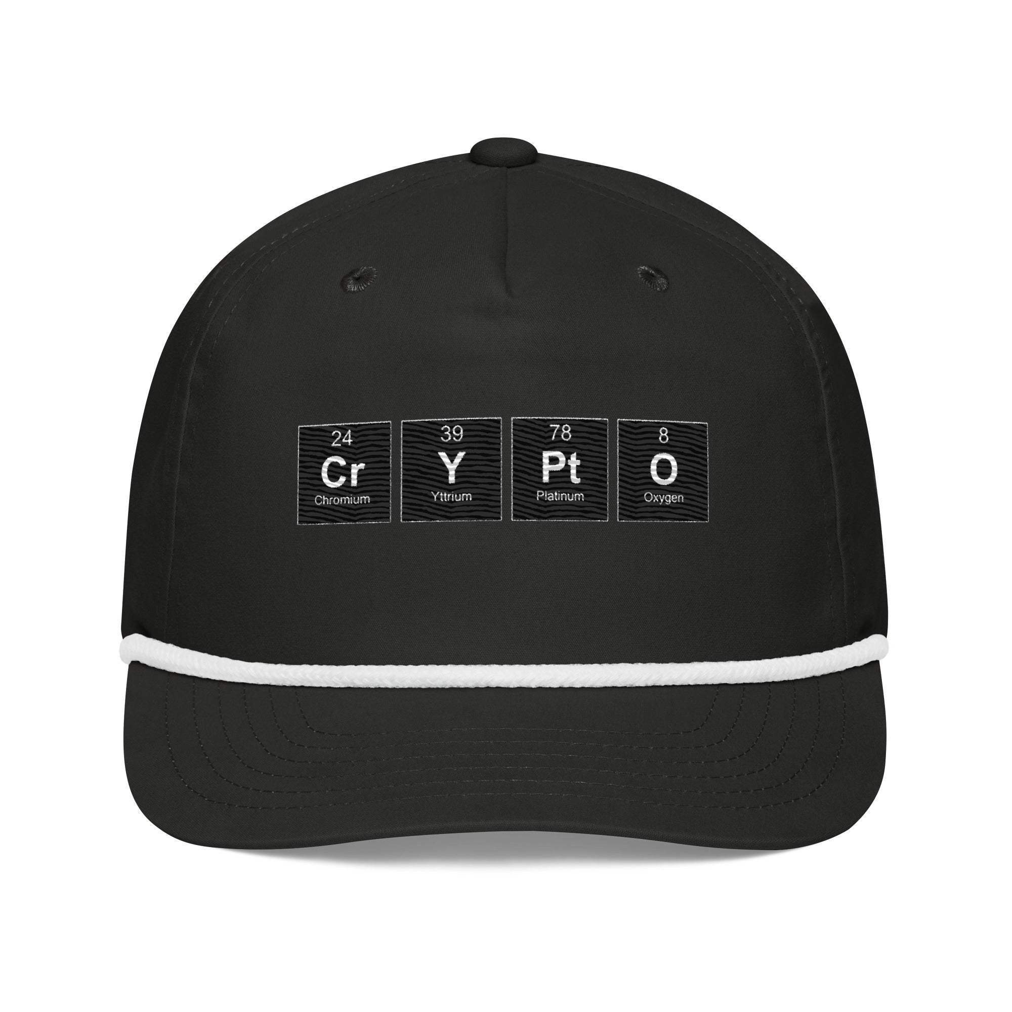 Crypto Golf Rope Cap - InvestmenTees