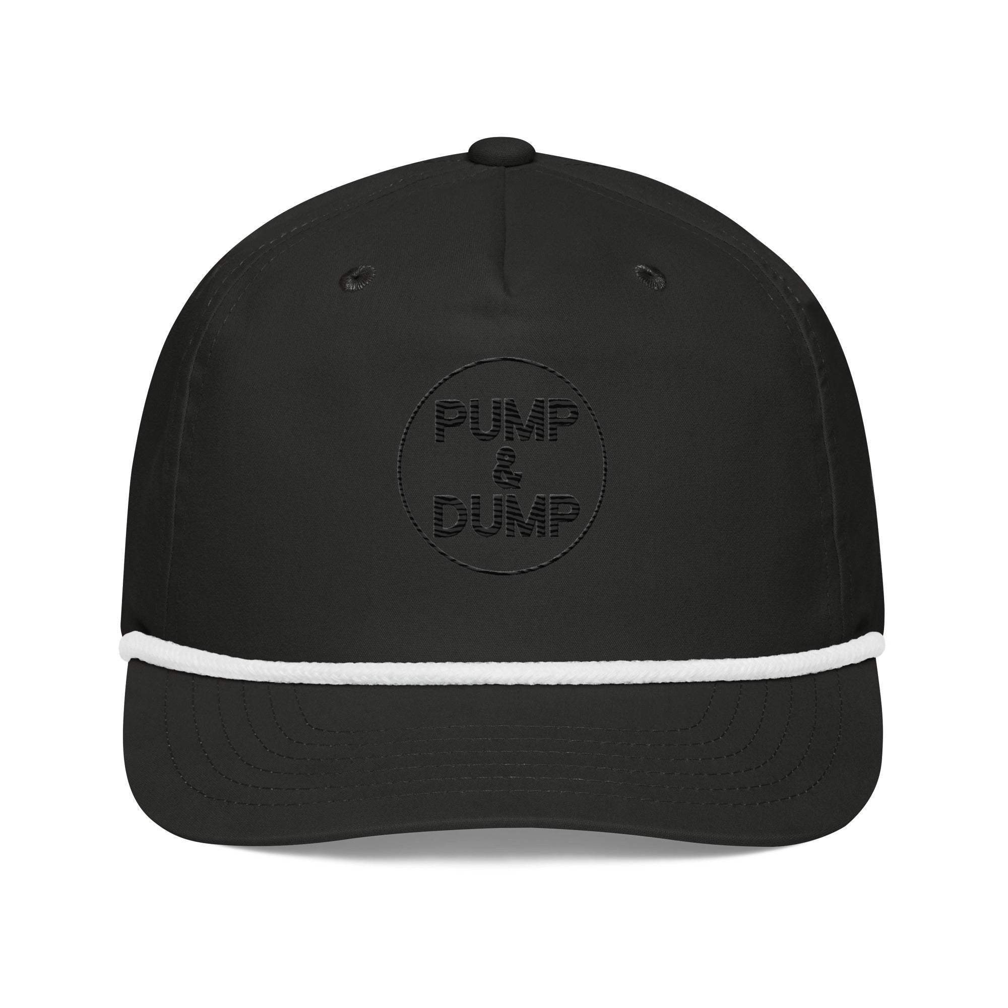 Pump & Dump Golf Rope Cap - InvestmenTees