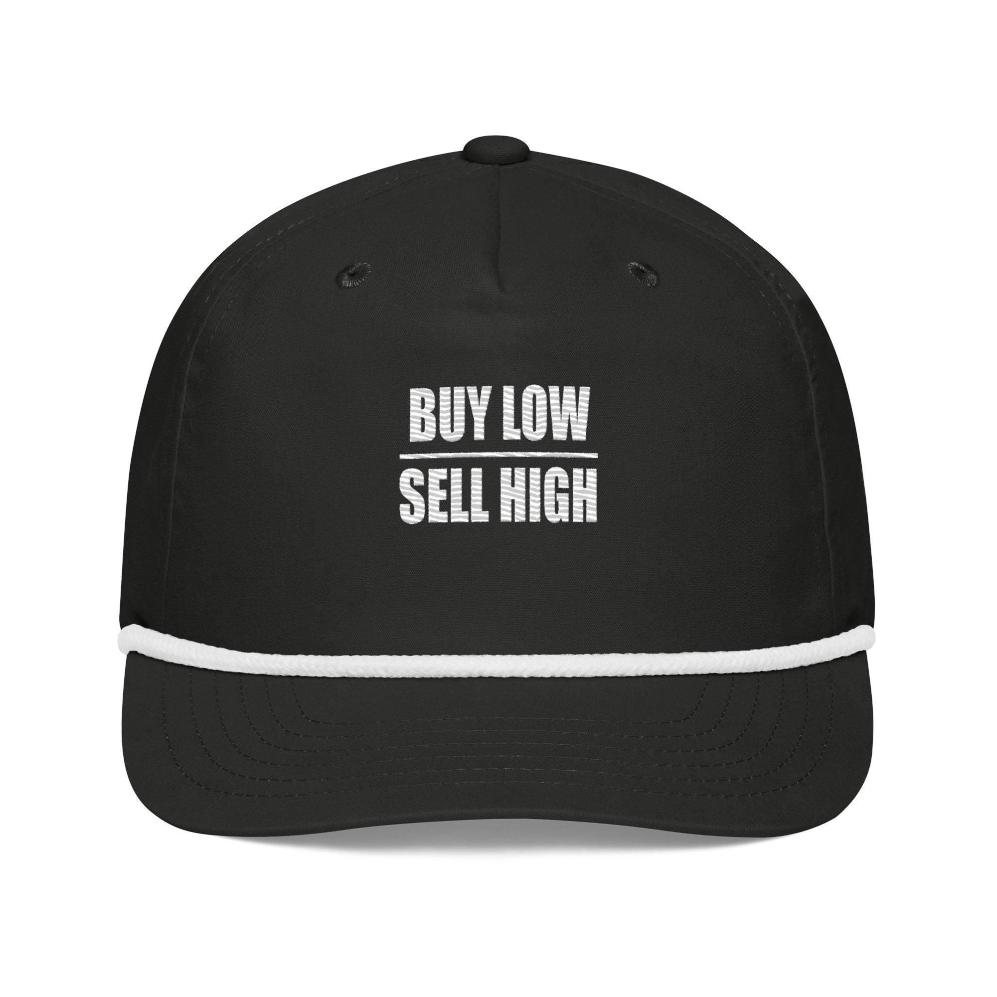 Buy Low Sell High Golf Rope Cap - InvestmenTees