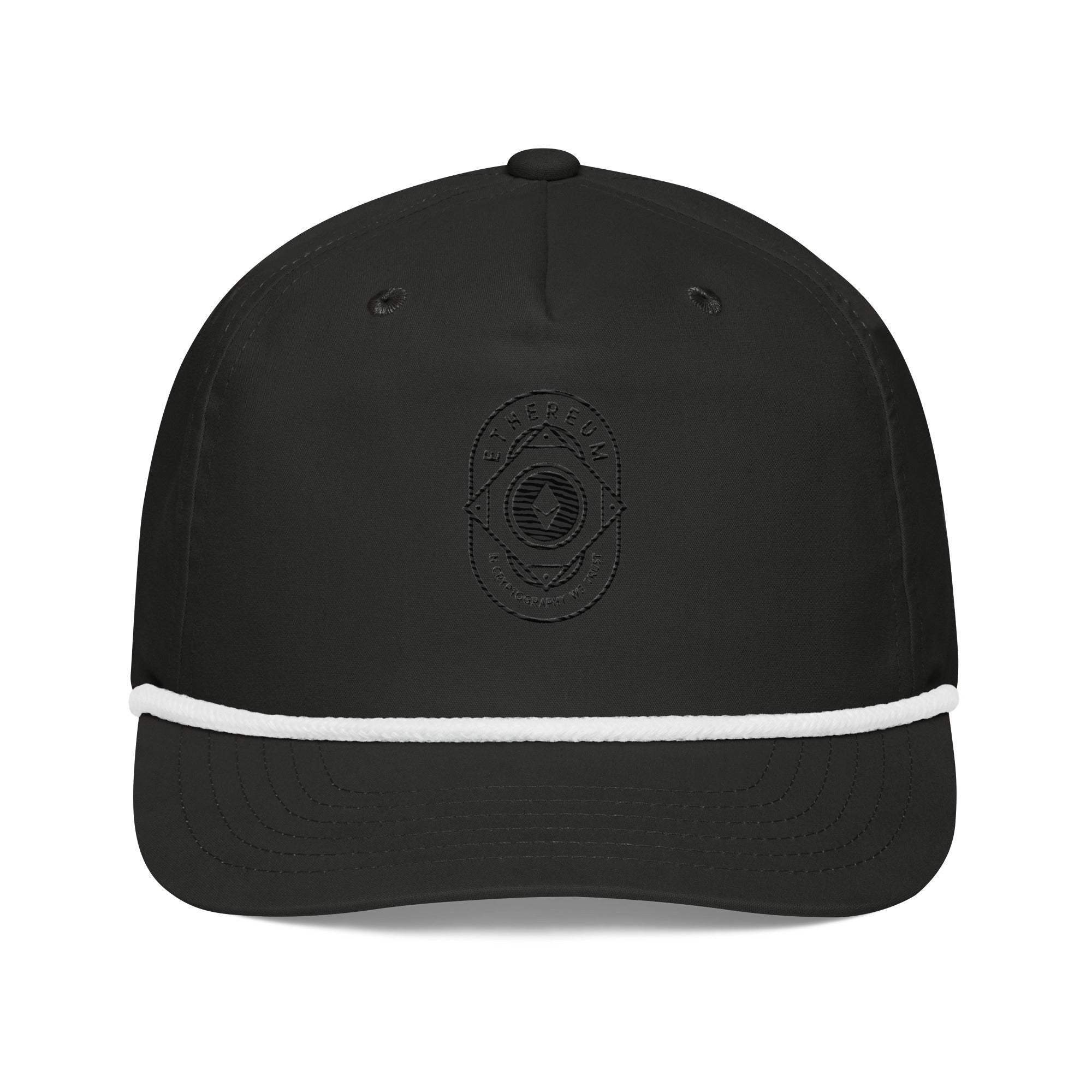 Ethereum We Trust Golf Rope Cap - InvestmenTees