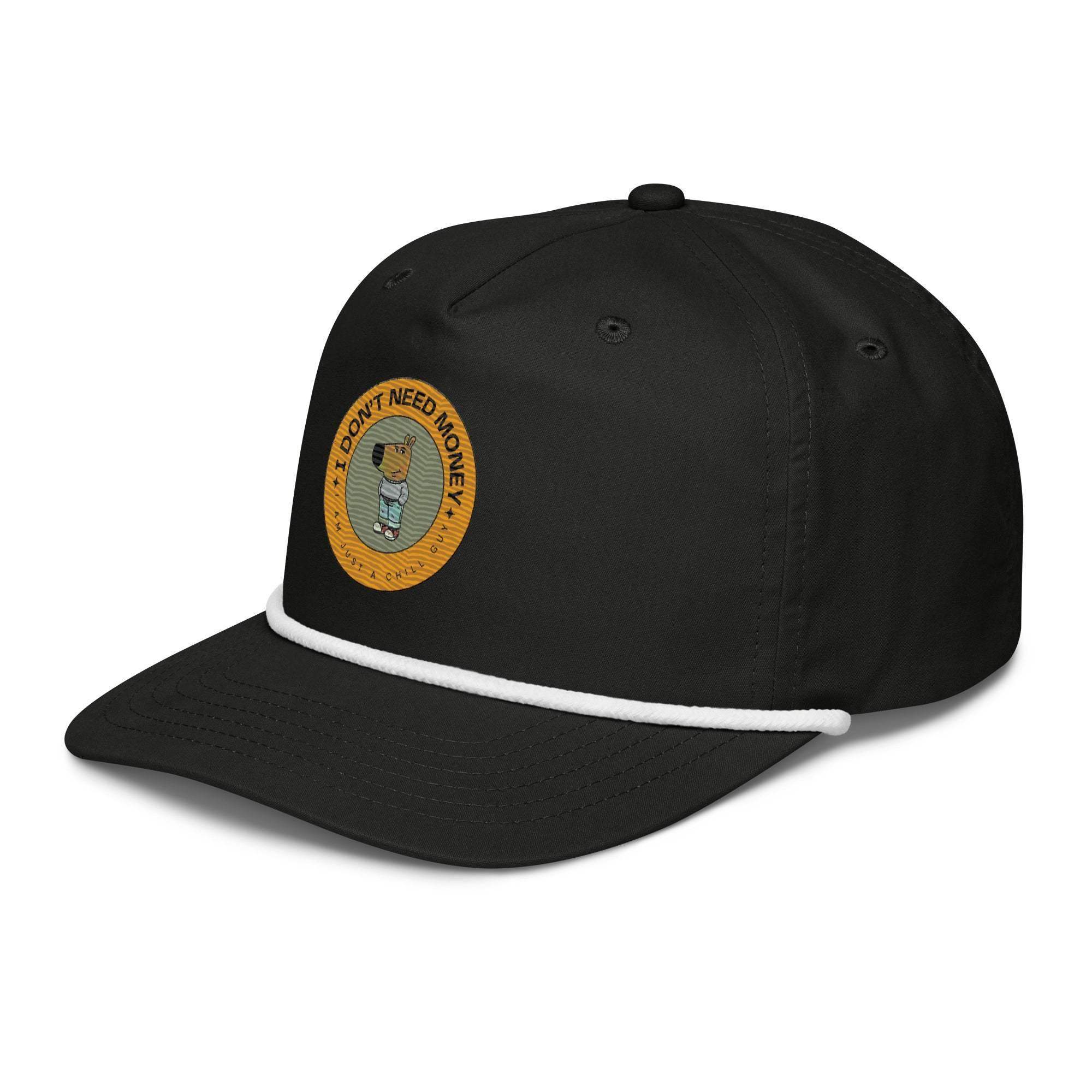 I Don't Need Money Golf Rope Cap - InvestmenTees