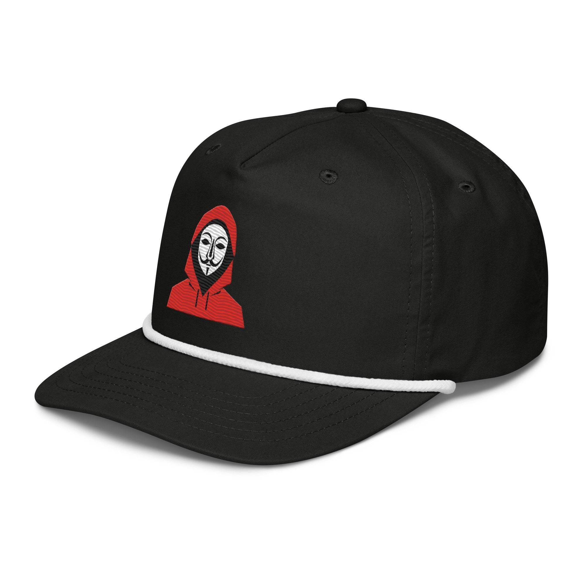 Crypto Hacker Golf Rope Cap - InvestmenTees
