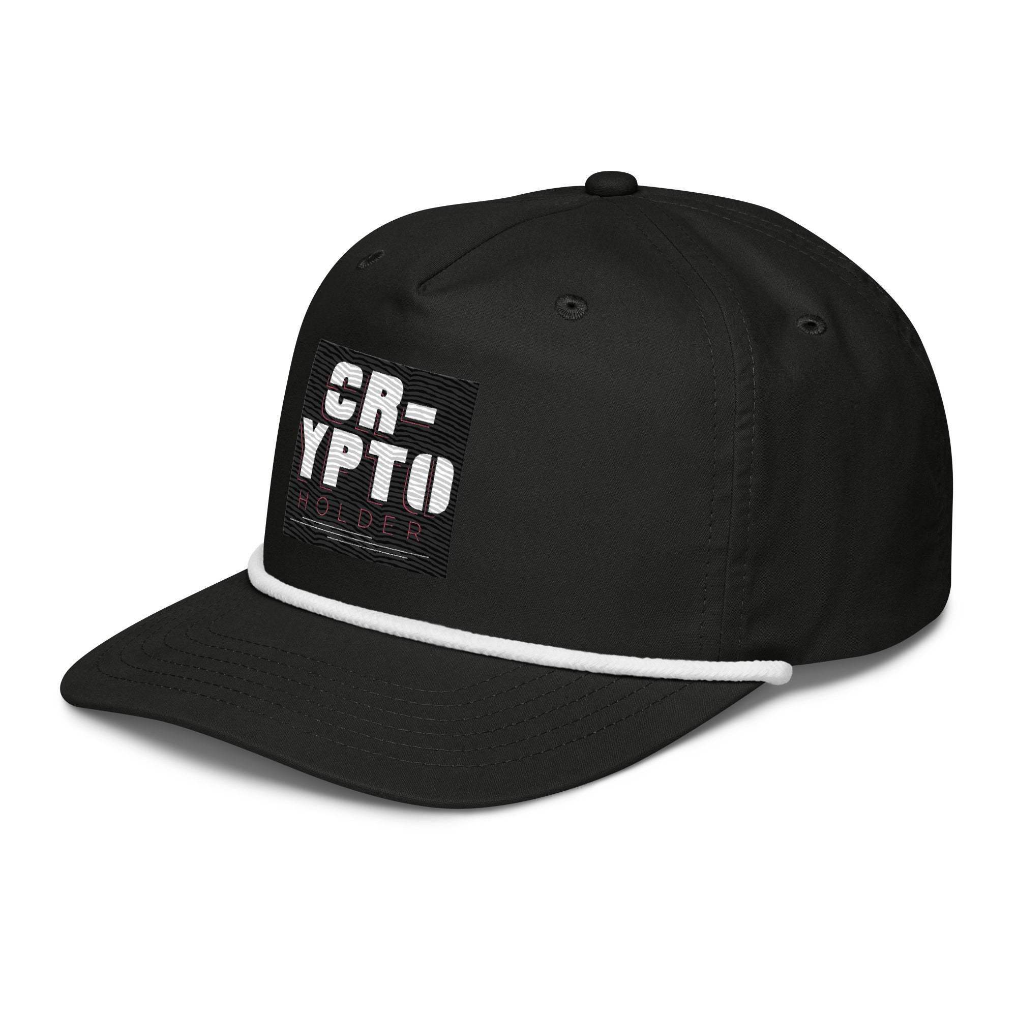 Crypto Holder Golf Rope Cap - InvestmenTees