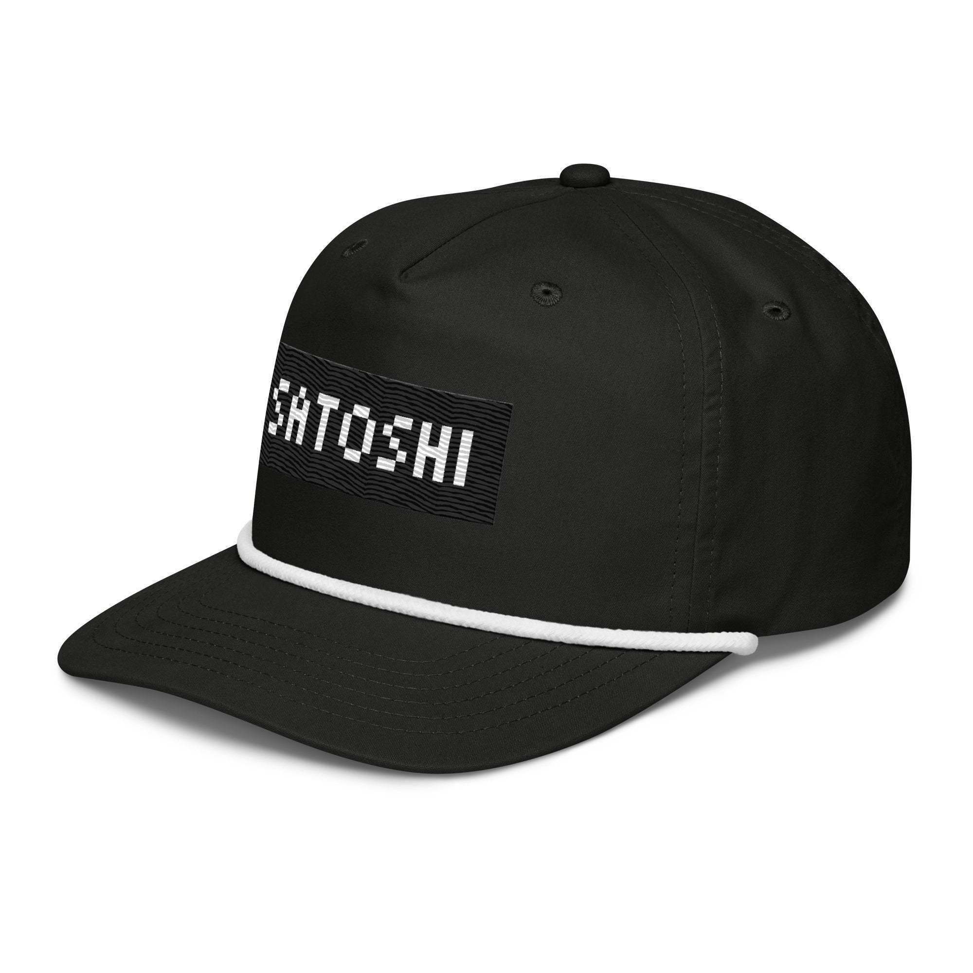 Satoshi Golf Rope Cap - InvestmenTees