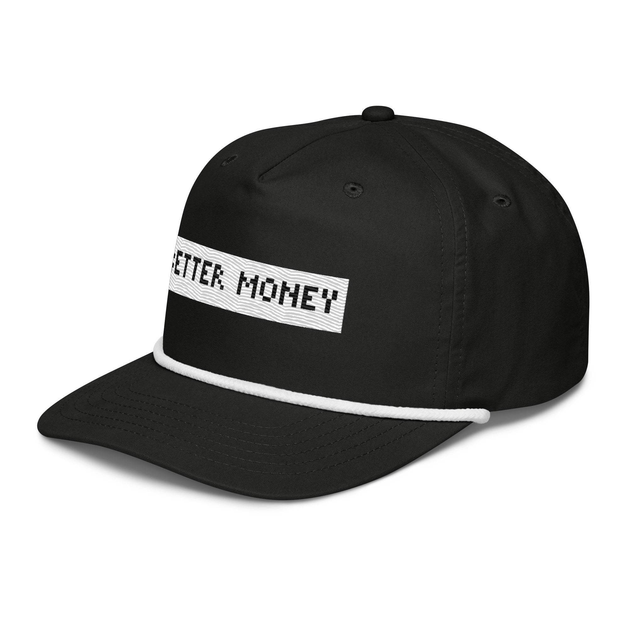 Better Money Golf Rope Cap - InvestmenTees