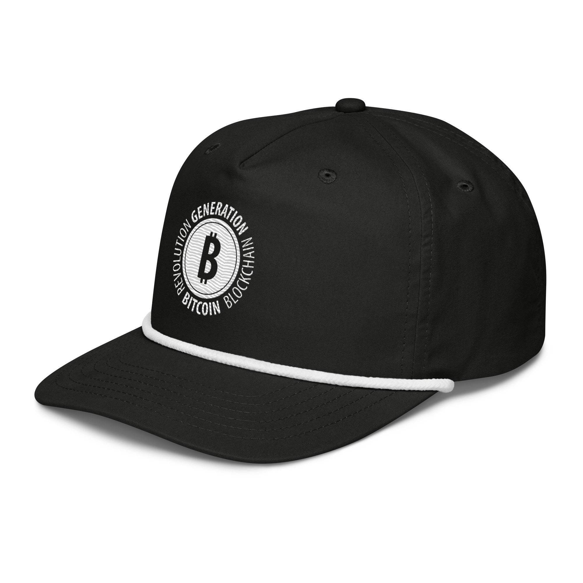 Bitcoin Revolution Golf Rope Cap - InvestmenTees