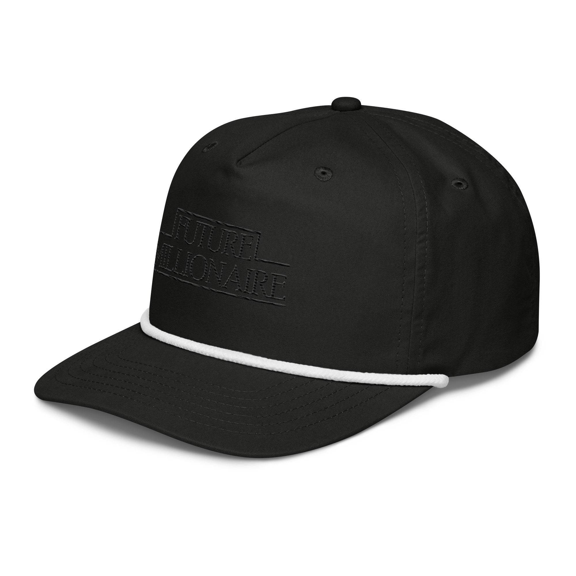 Future Millionaire Golf Rope Cap - InvestmenTees