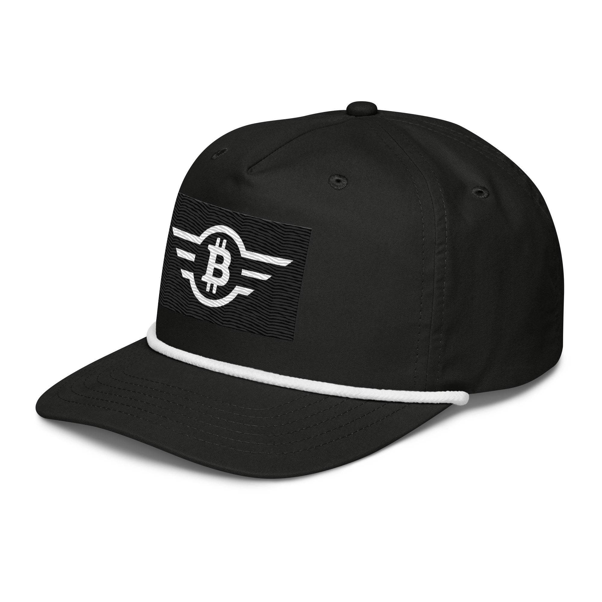 Bitcoin Aviation Golf Rope Cap - InvestmenTees
