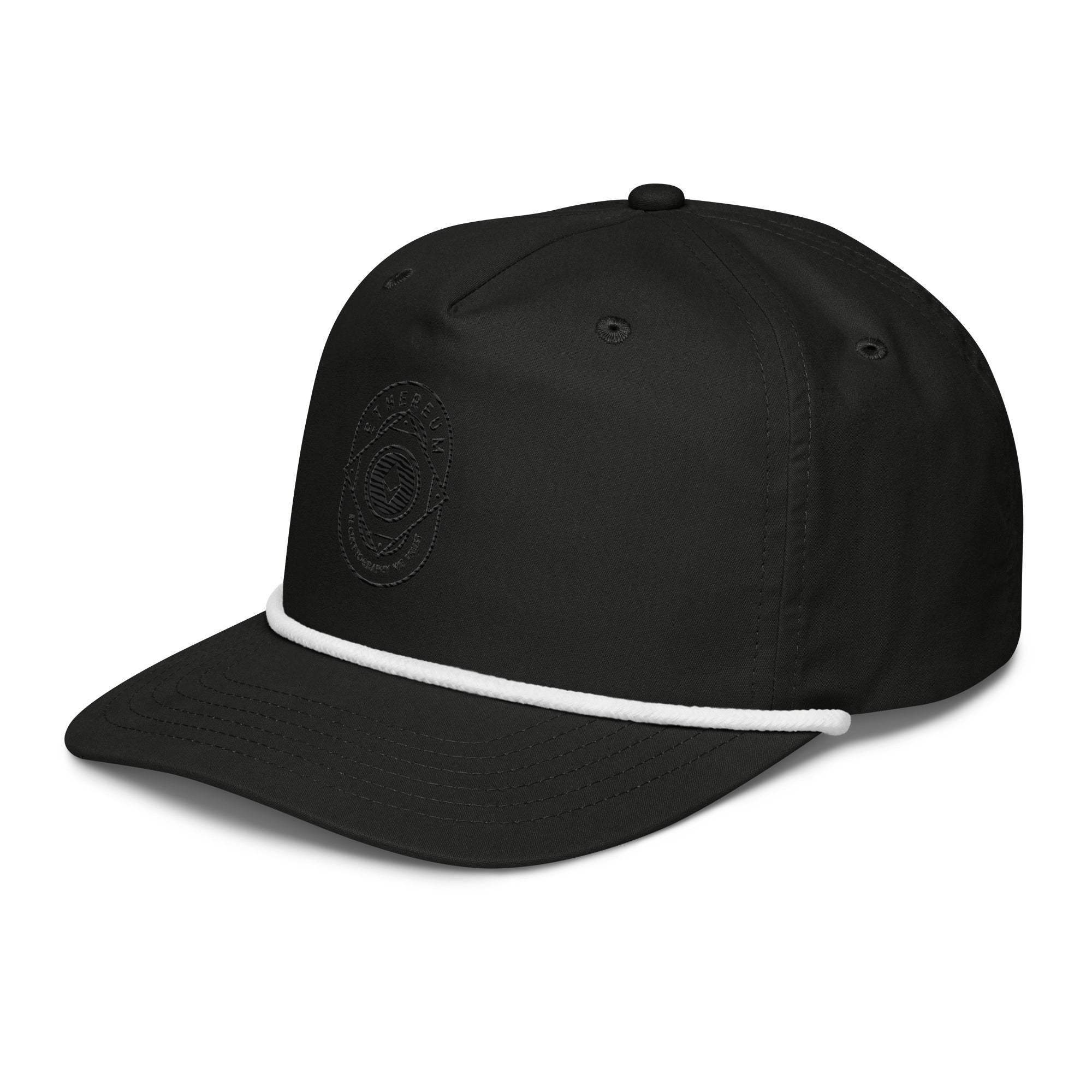 Ethereum We Trust Golf Rope Cap - InvestmenTees