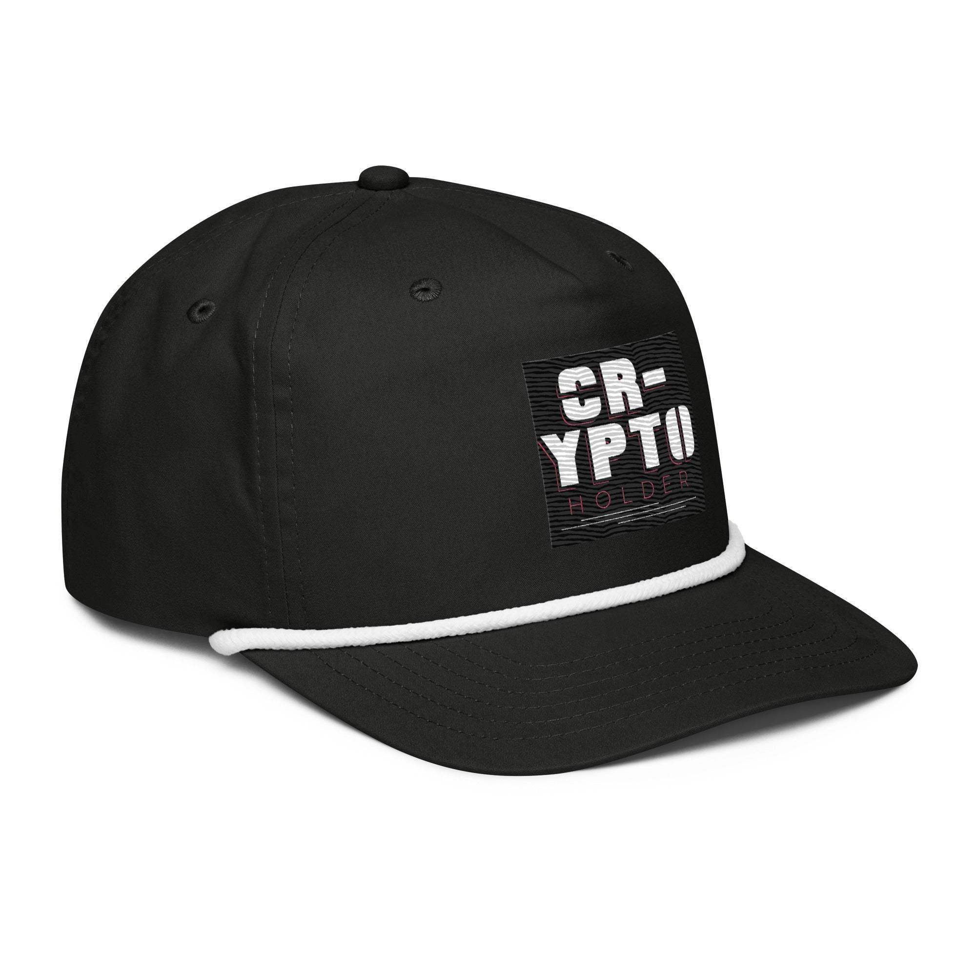 Crypto Holder Golf Rope Cap - InvestmenTees