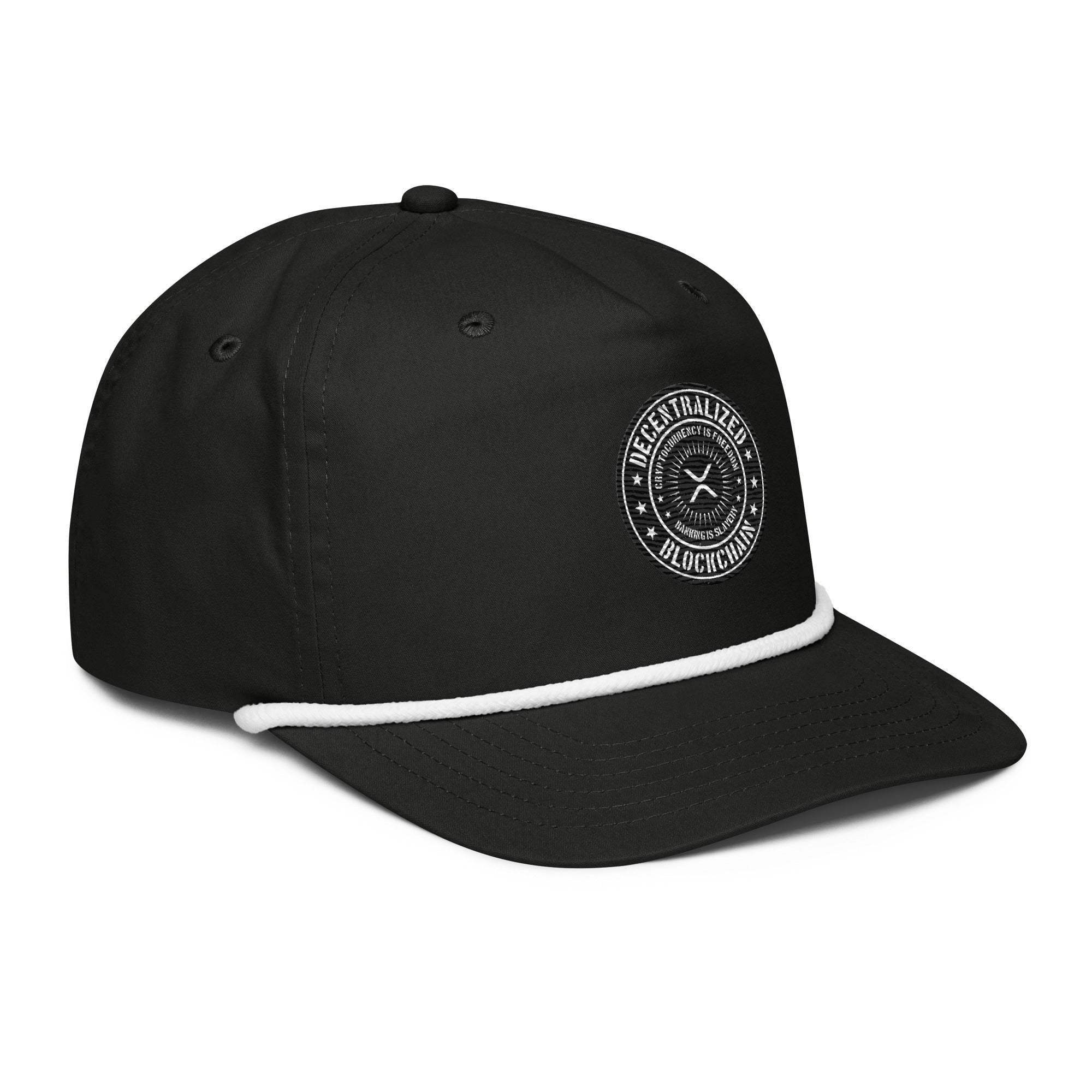 Bitcoin Decentralized Golf Rope Cap - InvestmenTees