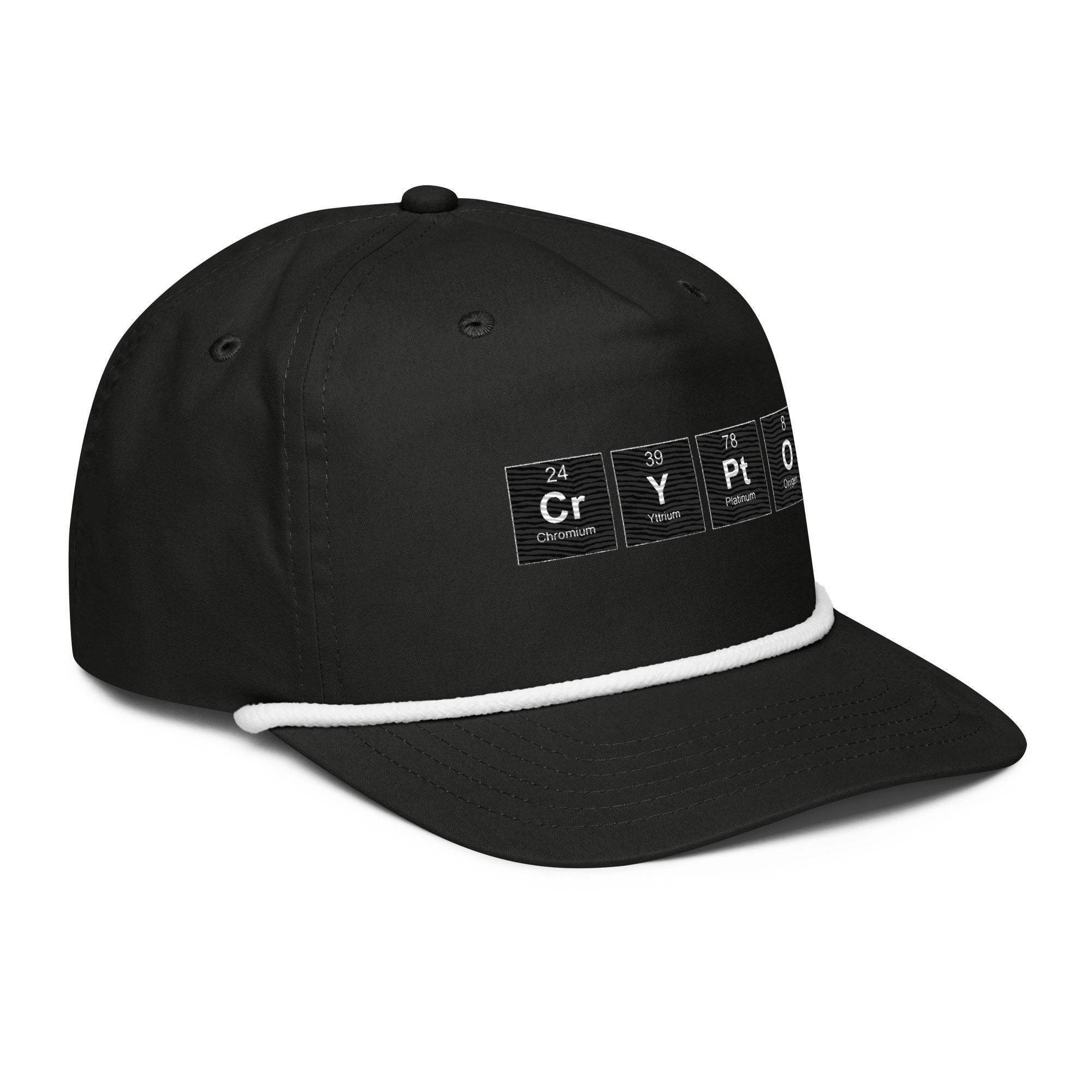 Crypto Golf Rope Cap - InvestmenTees