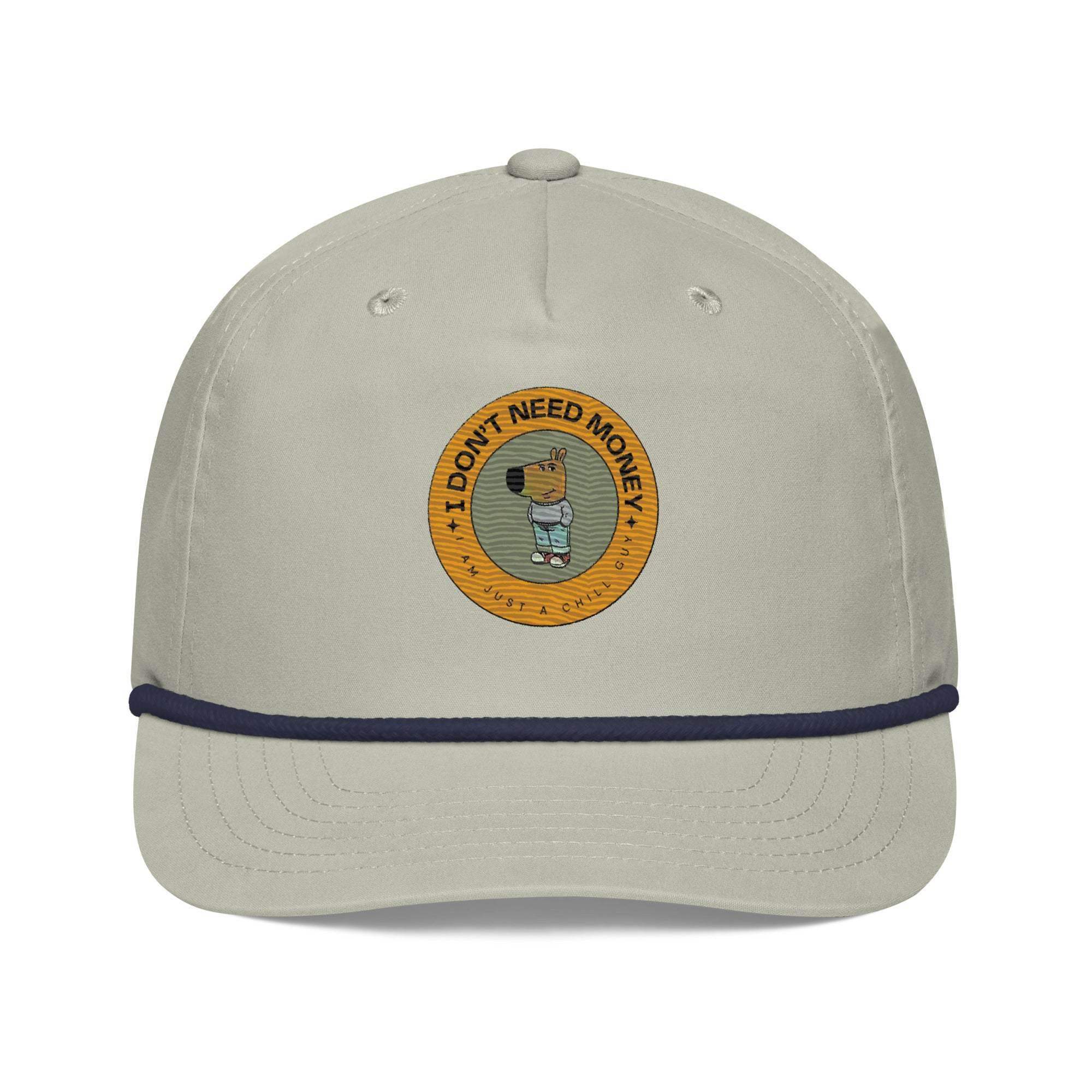 I Don't Need Money Golf Rope Cap - InvestmenTees