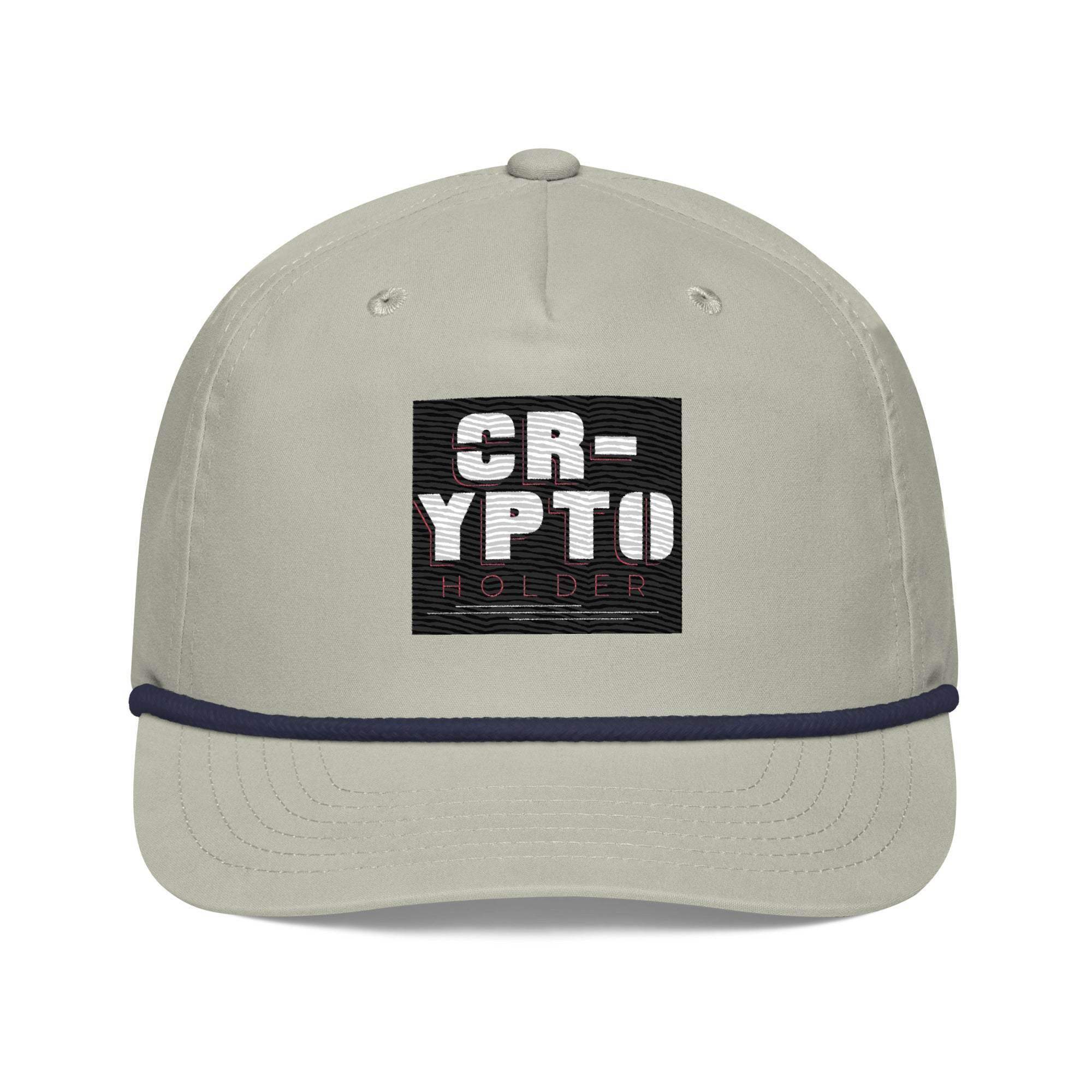 Crypto Holder Golf Rope Cap - InvestmenTees