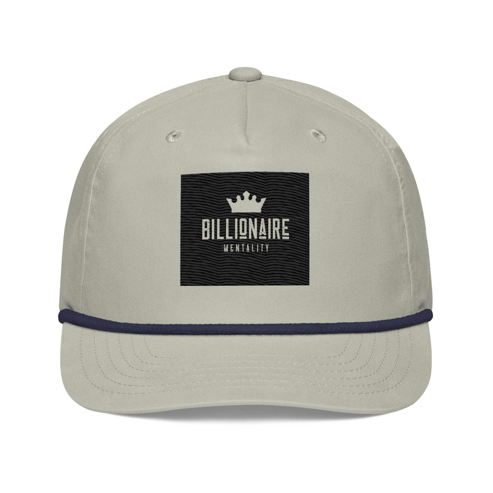 Billionaire Mentality Golf Rope Cap - InvestmenTees