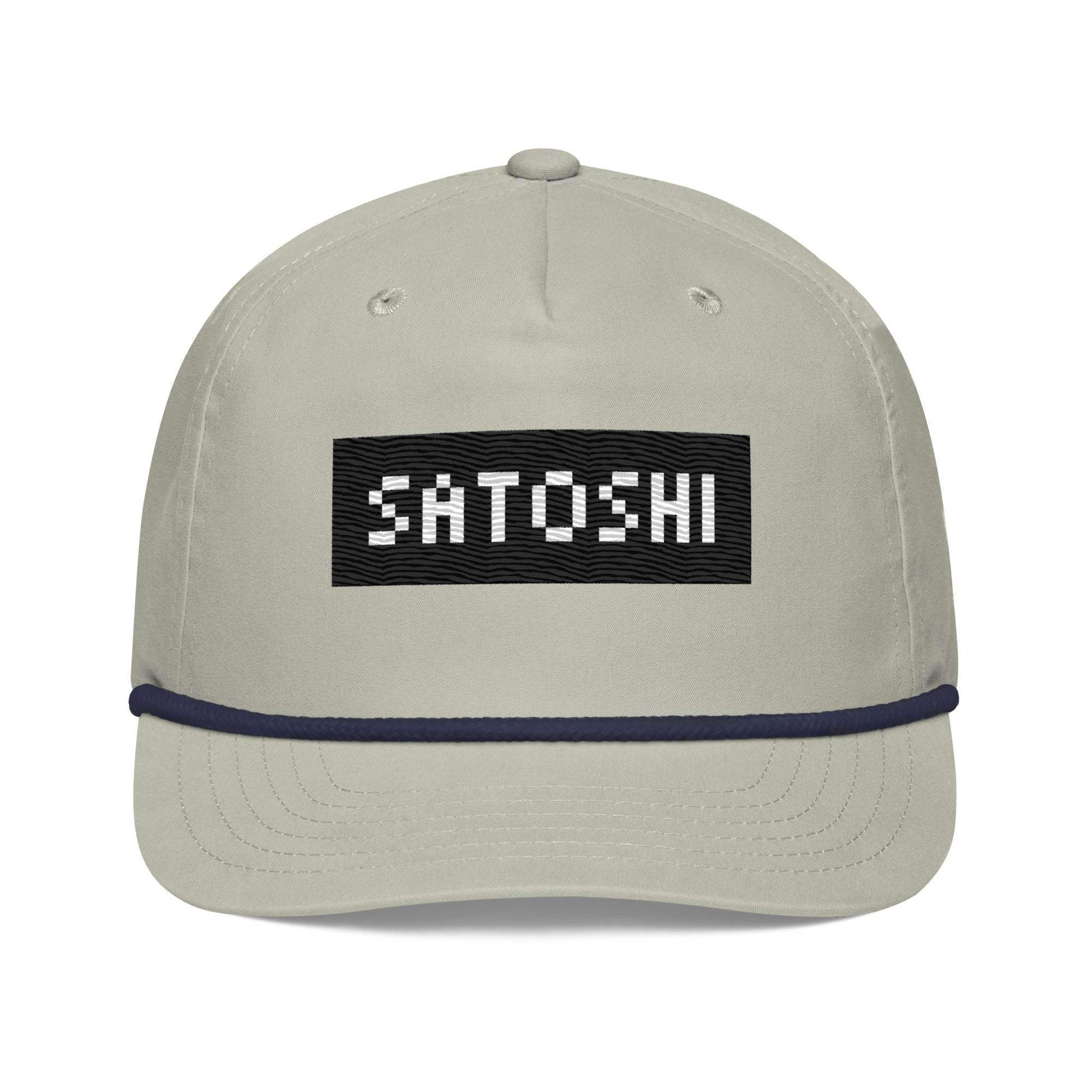 Satoshi Golf Rope Cap - InvestmenTees