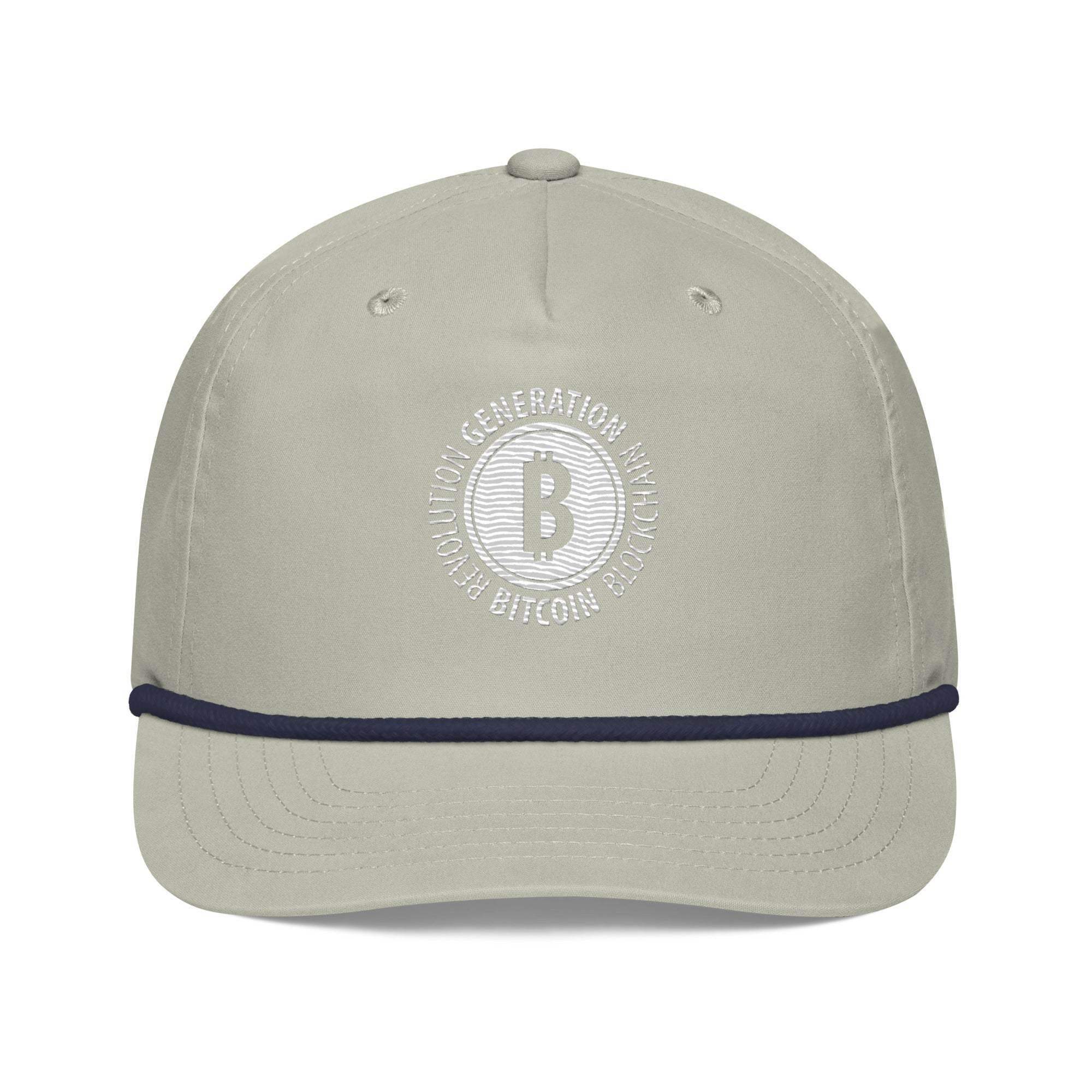 Bitcoin Revolution Golf Rope Cap - InvestmenTees