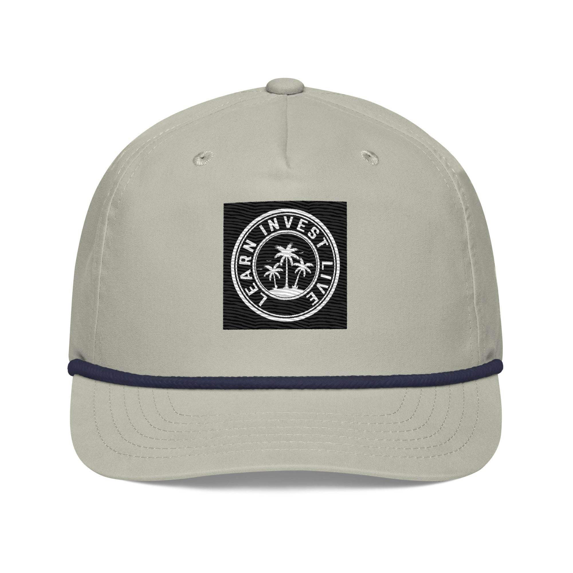 Learn | Invest | Live Golf Rope Cap - InvestmenTees