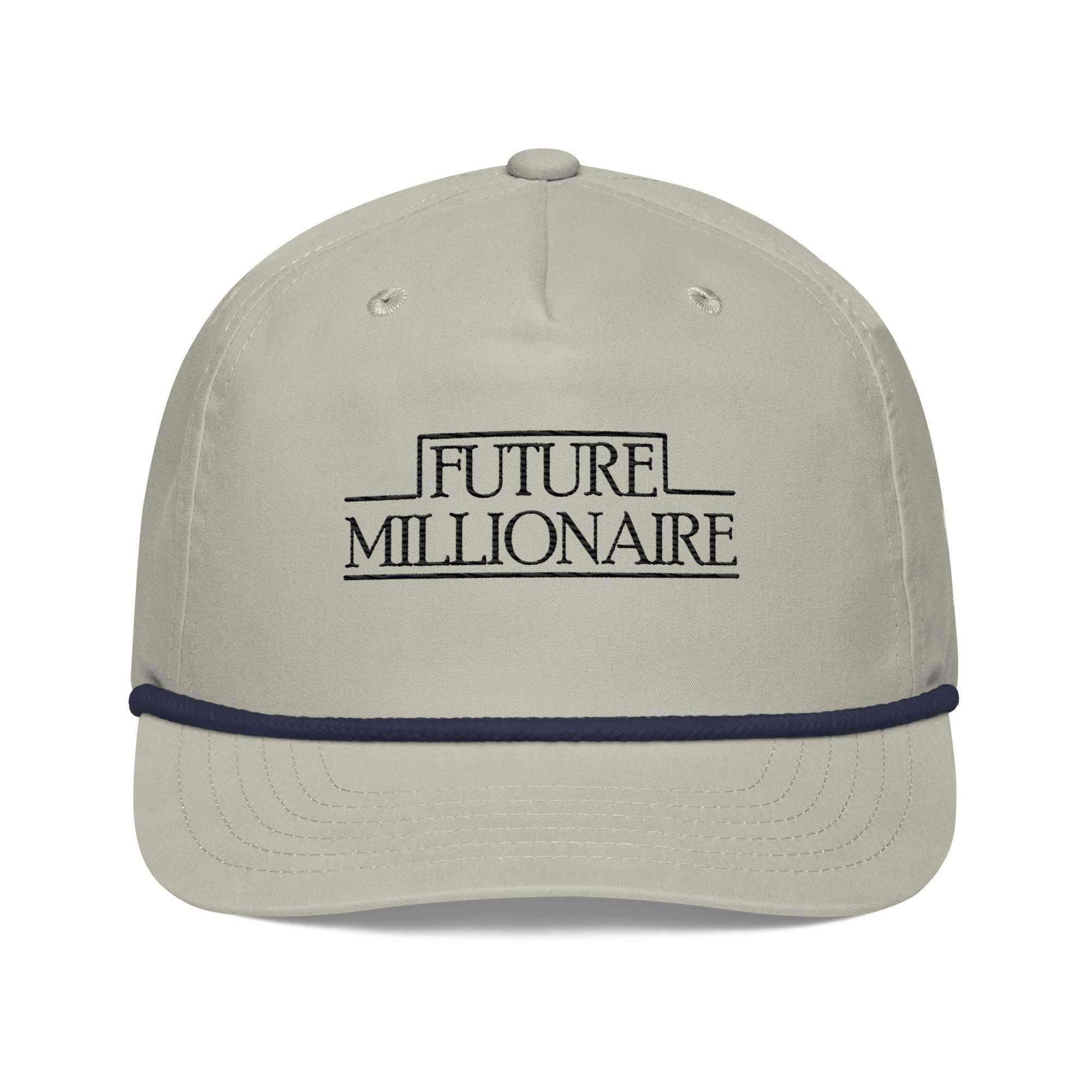 Future Millionaire Golf Rope Cap - InvestmenTees