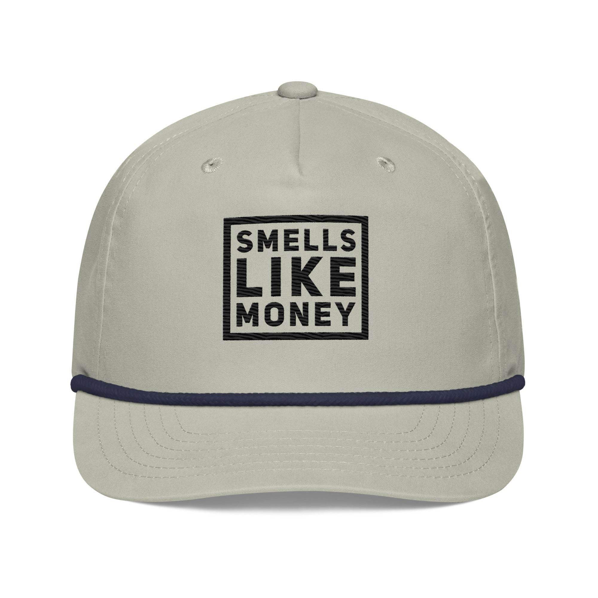 Smells Like Money Golf Rope Cap - InvestmenTees