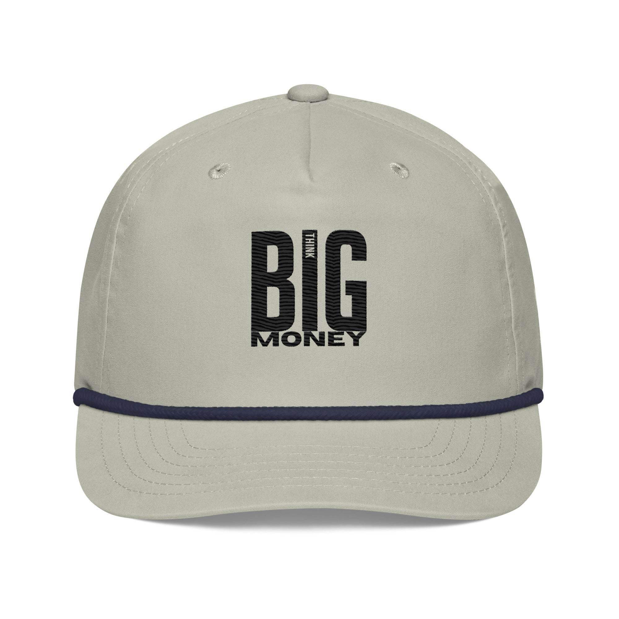 Think Big Money Golf Rope Cap - InvestmenTees