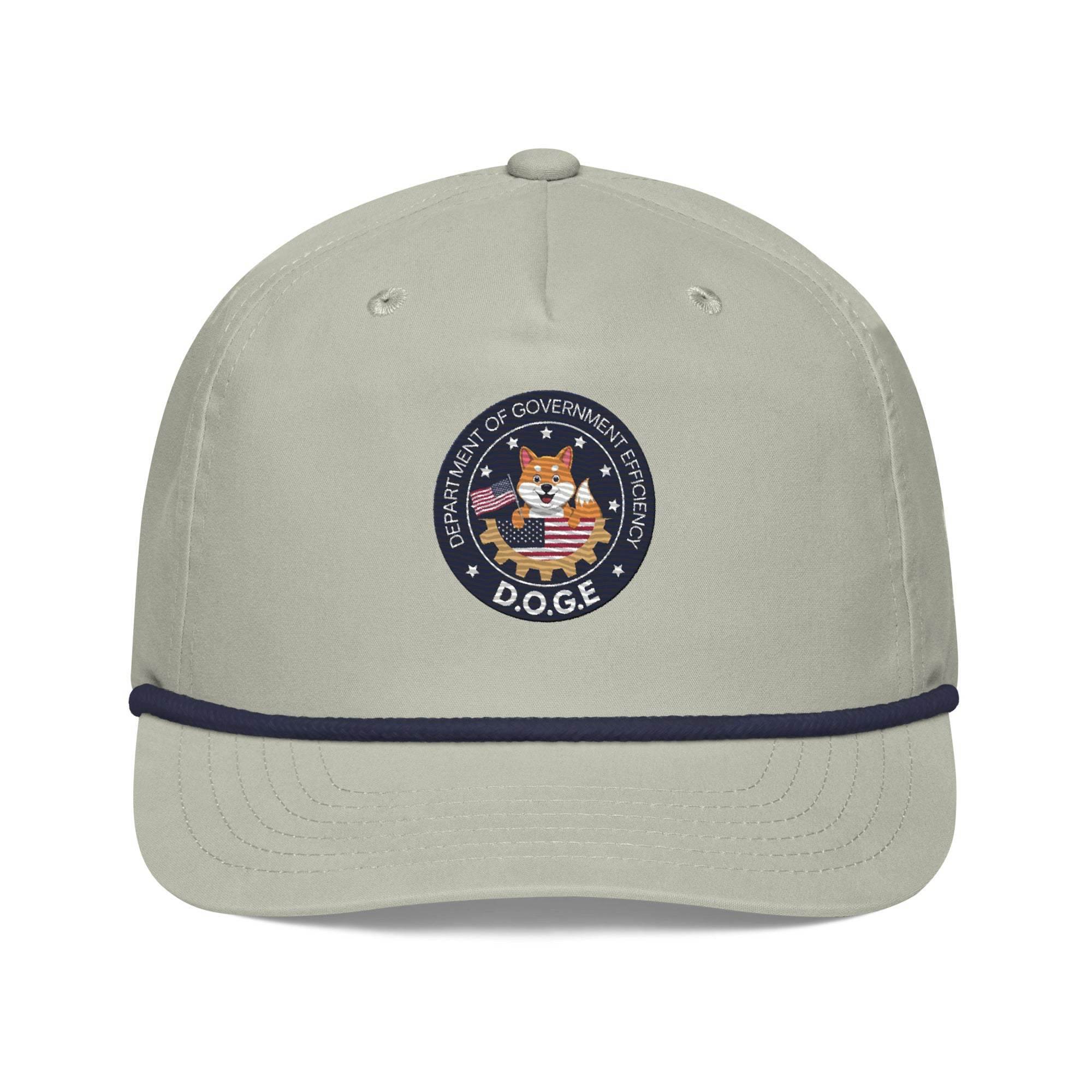 DOGE | Department of Efficiency Golf Rope Cap - InvestmenTees