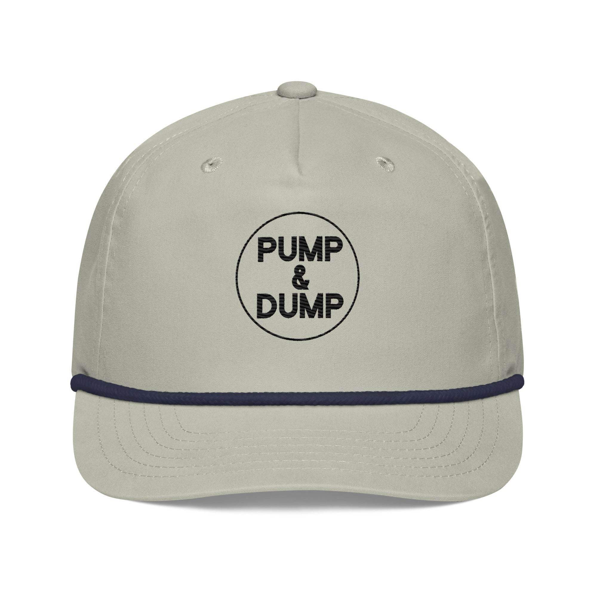 Pump & Dump Golf Rope Cap - InvestmenTees
