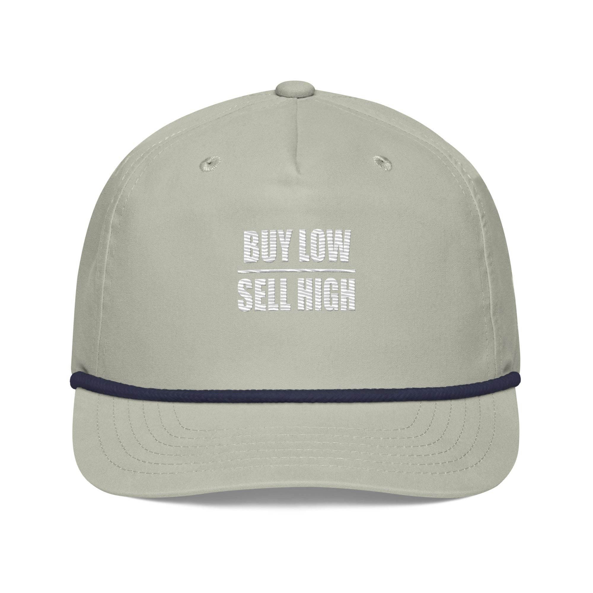 Buy Low Sell High Golf Rope Cap - InvestmenTees