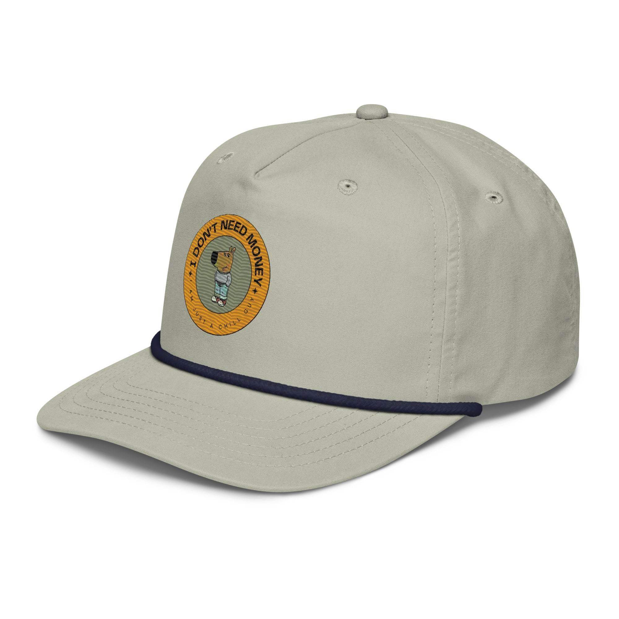 I Don't Need Money Golf Rope Cap - InvestmenTees