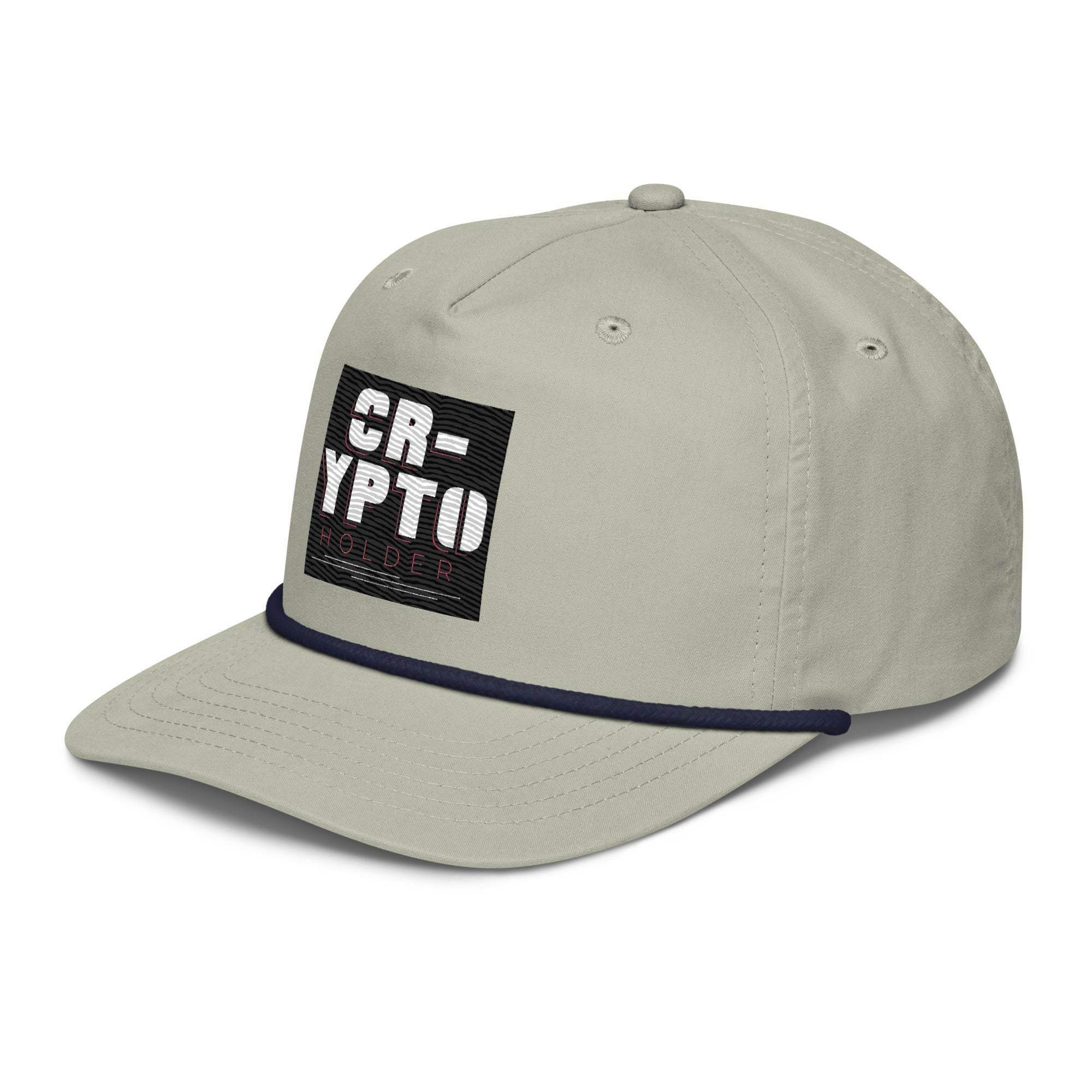 Crypto Holder Golf Rope Cap - InvestmenTees