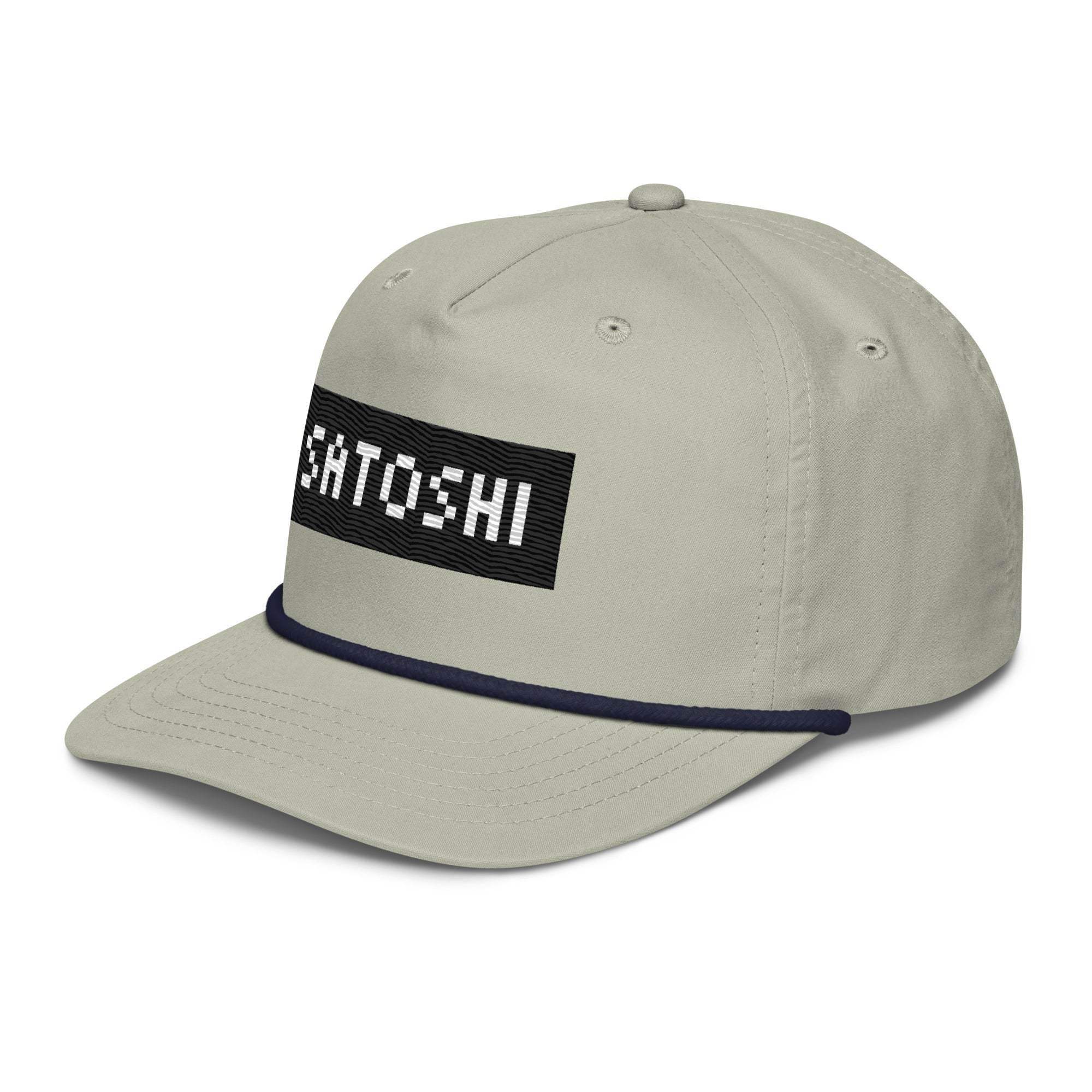 Satoshi Golf Rope Cap - InvestmenTees
